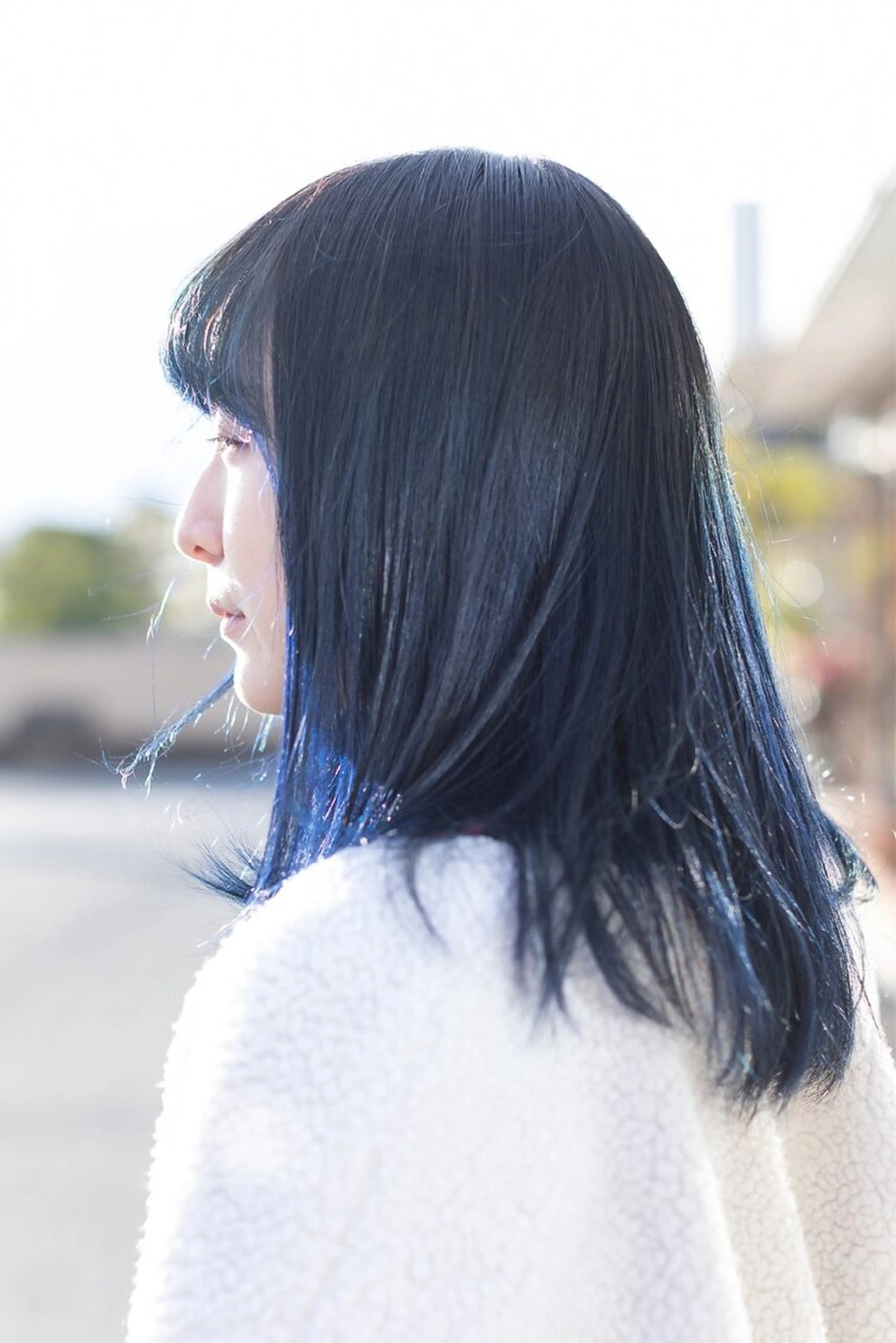 カラー アッシュ ブルーカラー ダークアッシュ グラデーションカラー ネイビーカラー カット ヘアカラー 遠山 祐樹のヘアスタイル