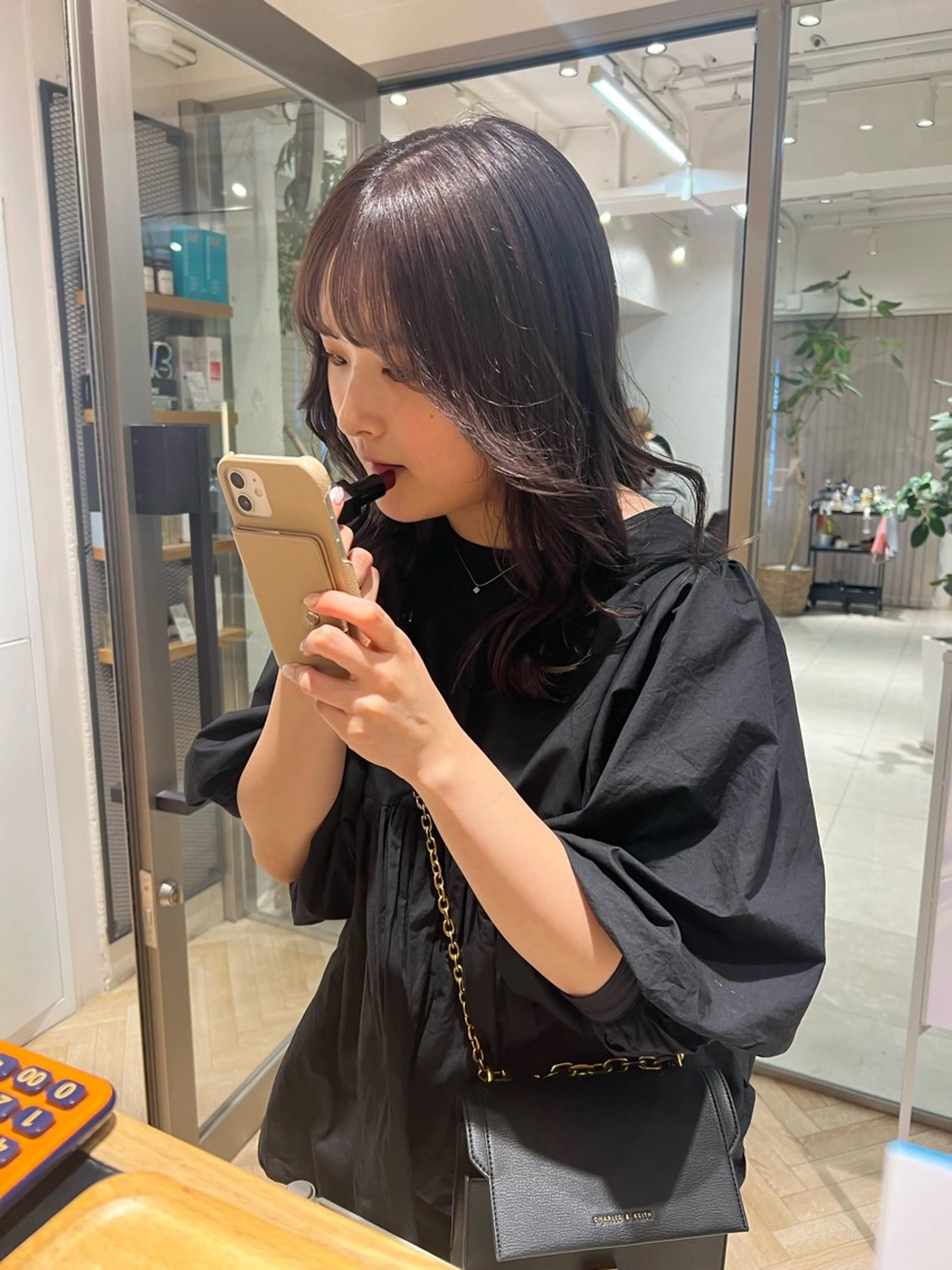 セミロング カラー カット ヘアカラー ダブルカラー指名数 No.1🥇RIKOのヘアスタイル