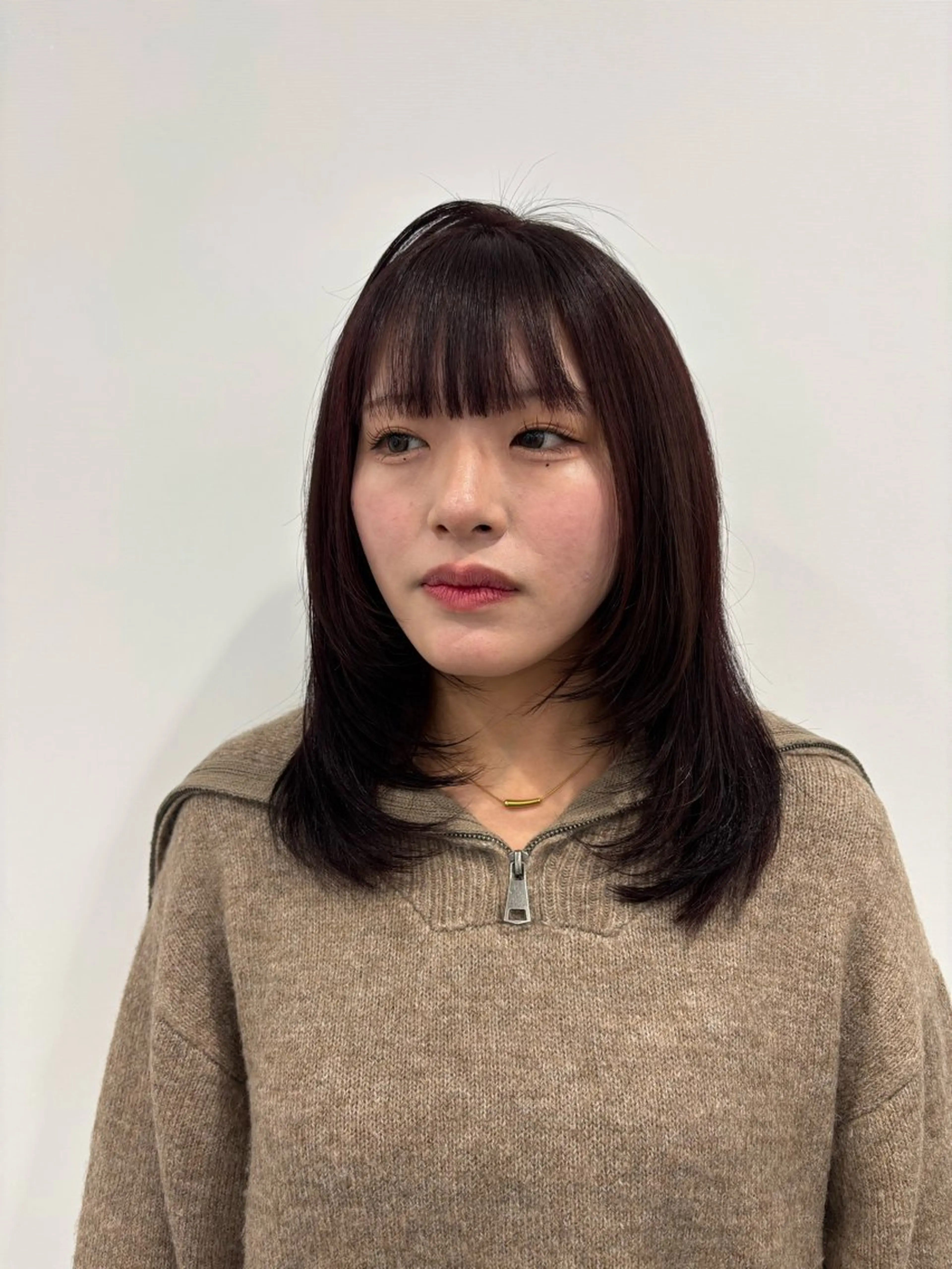 セミロング Wカラー/暖色/べ ージュりく©︎🐝のヘアスタイル