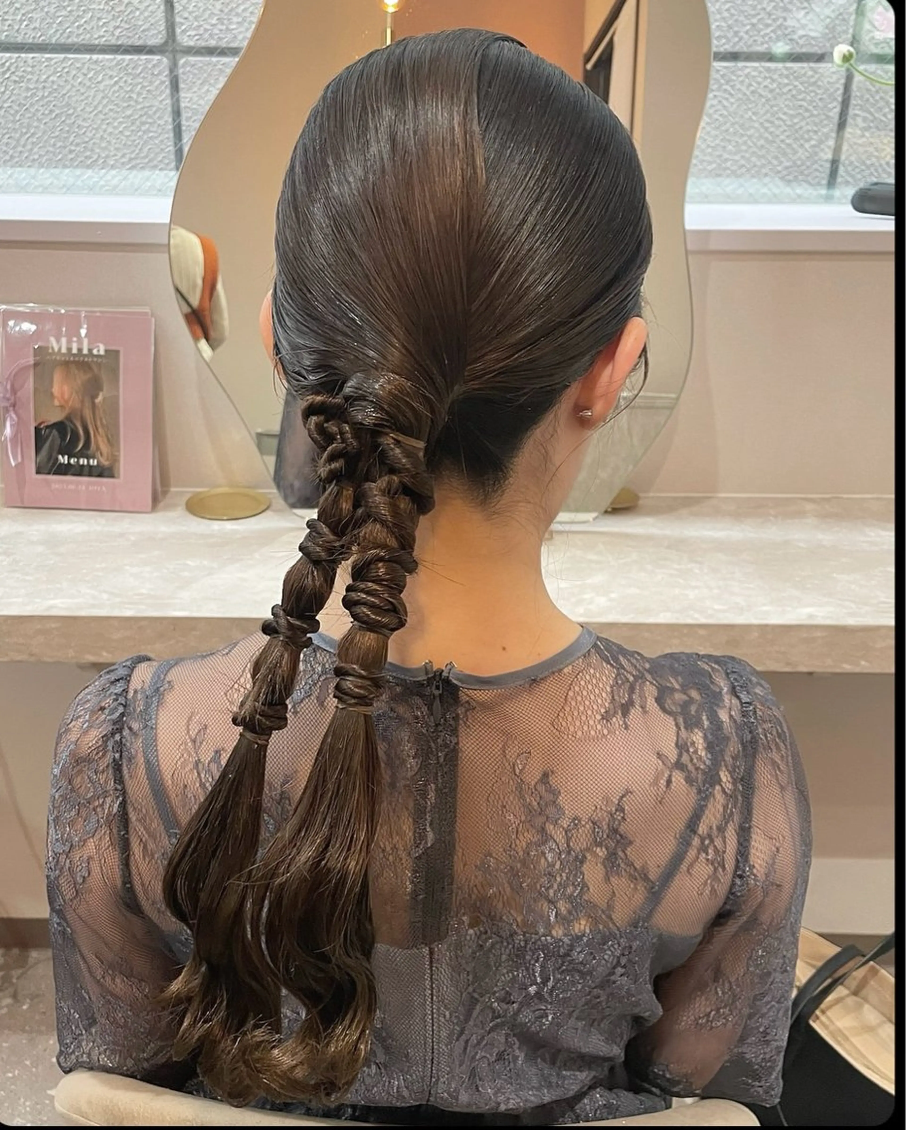 ロング ヘアセット Mila chihiroのヘアスタイル