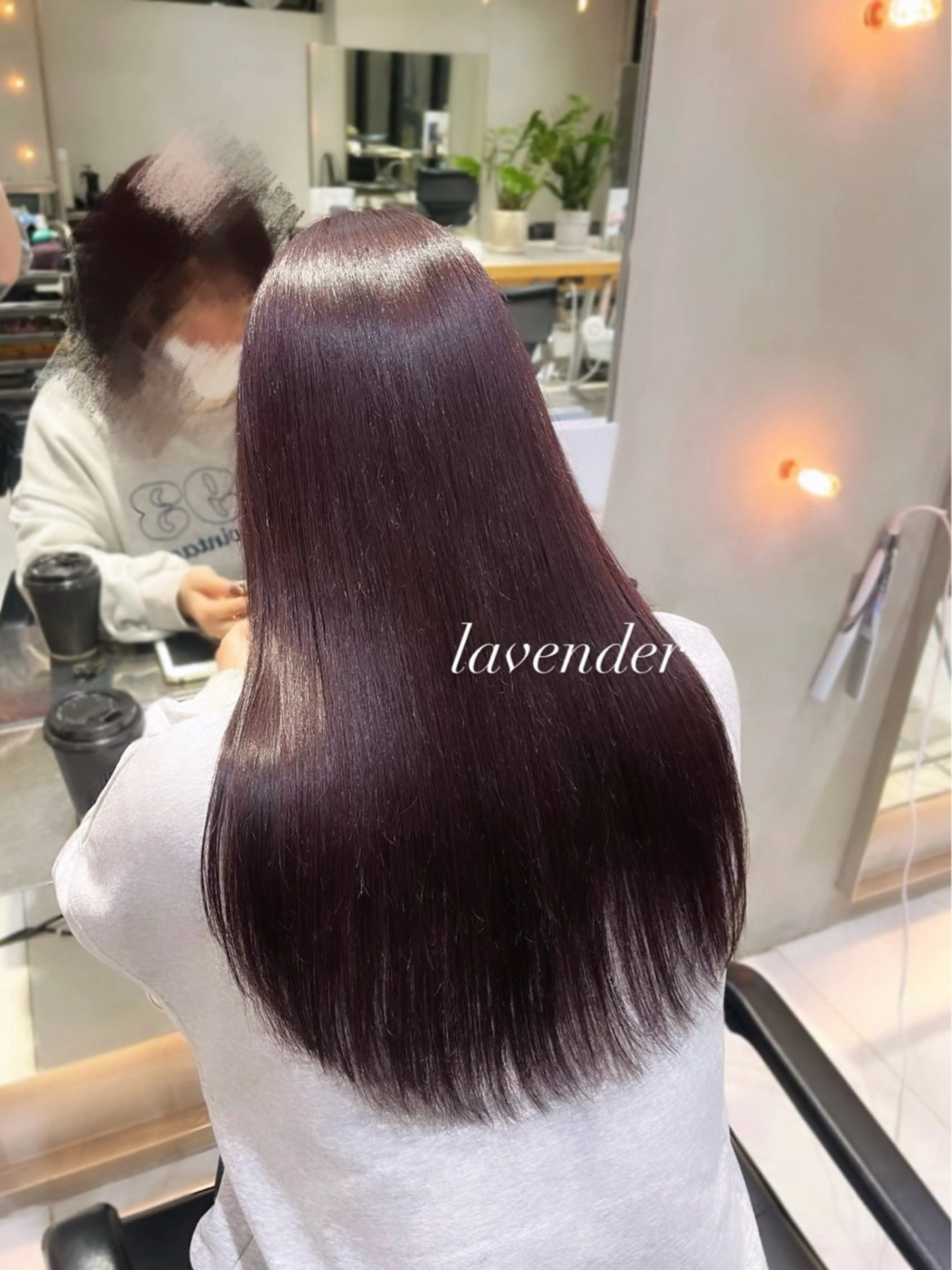 ロング カラー ヘアカラー トリートメント ヘアセット ショートカット/ yuiのヘアスタイル