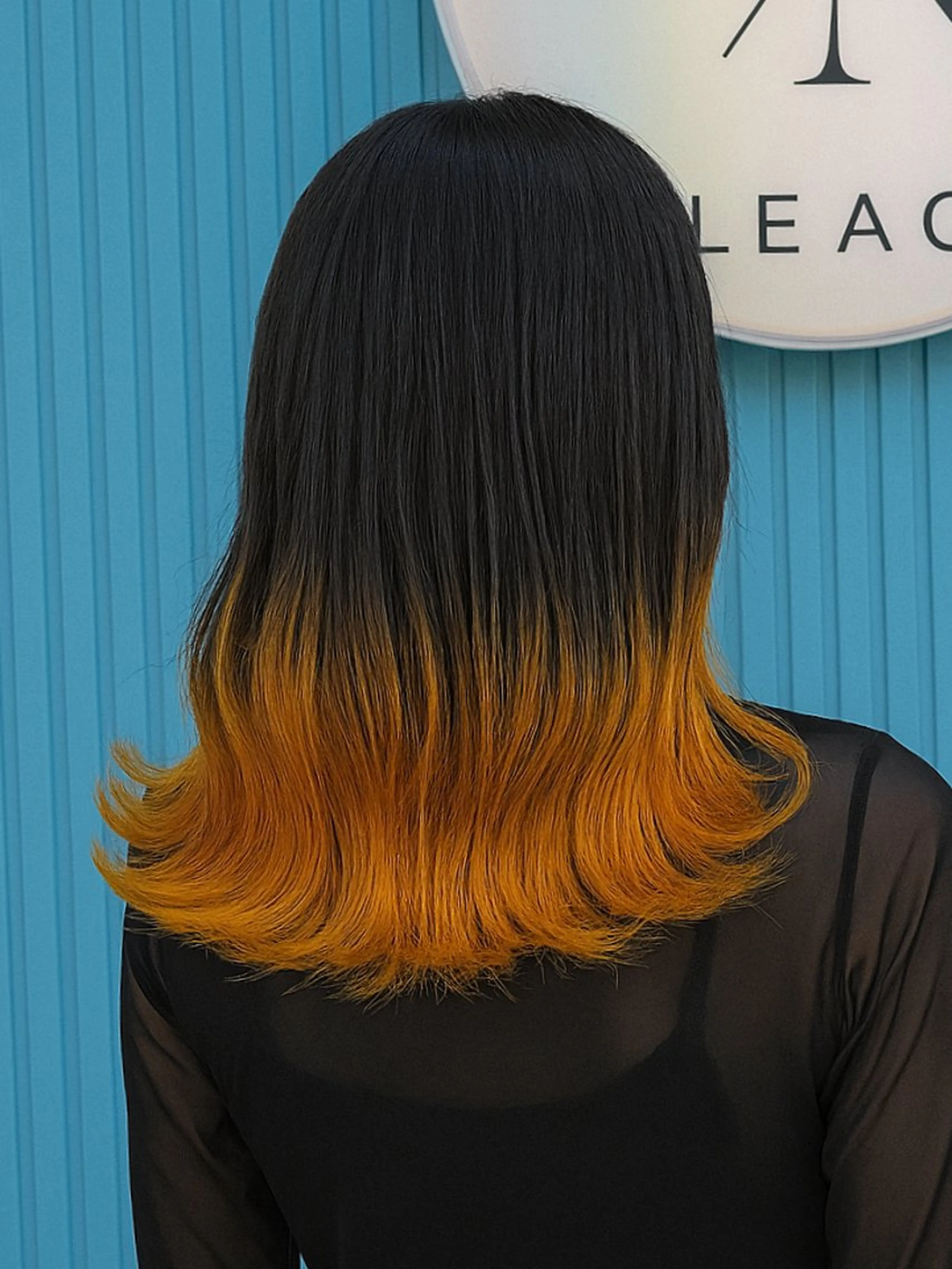 ロング ヘアカラー トリートメント 髪質改善アンブリーチ 店長みやけななのヘアスタイル