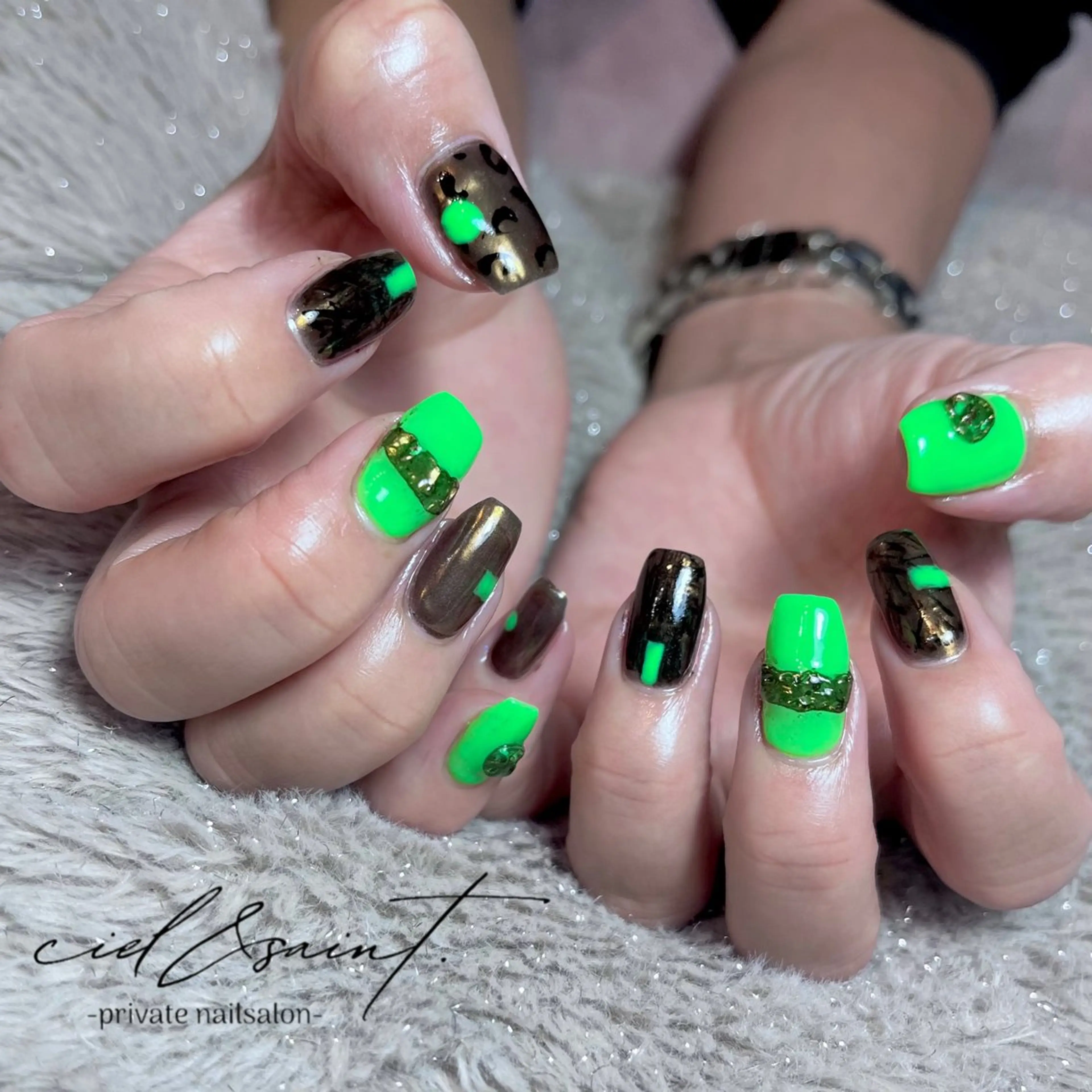 ネイル ハンドネイル nail salon ciel&saintのネイルデザイン