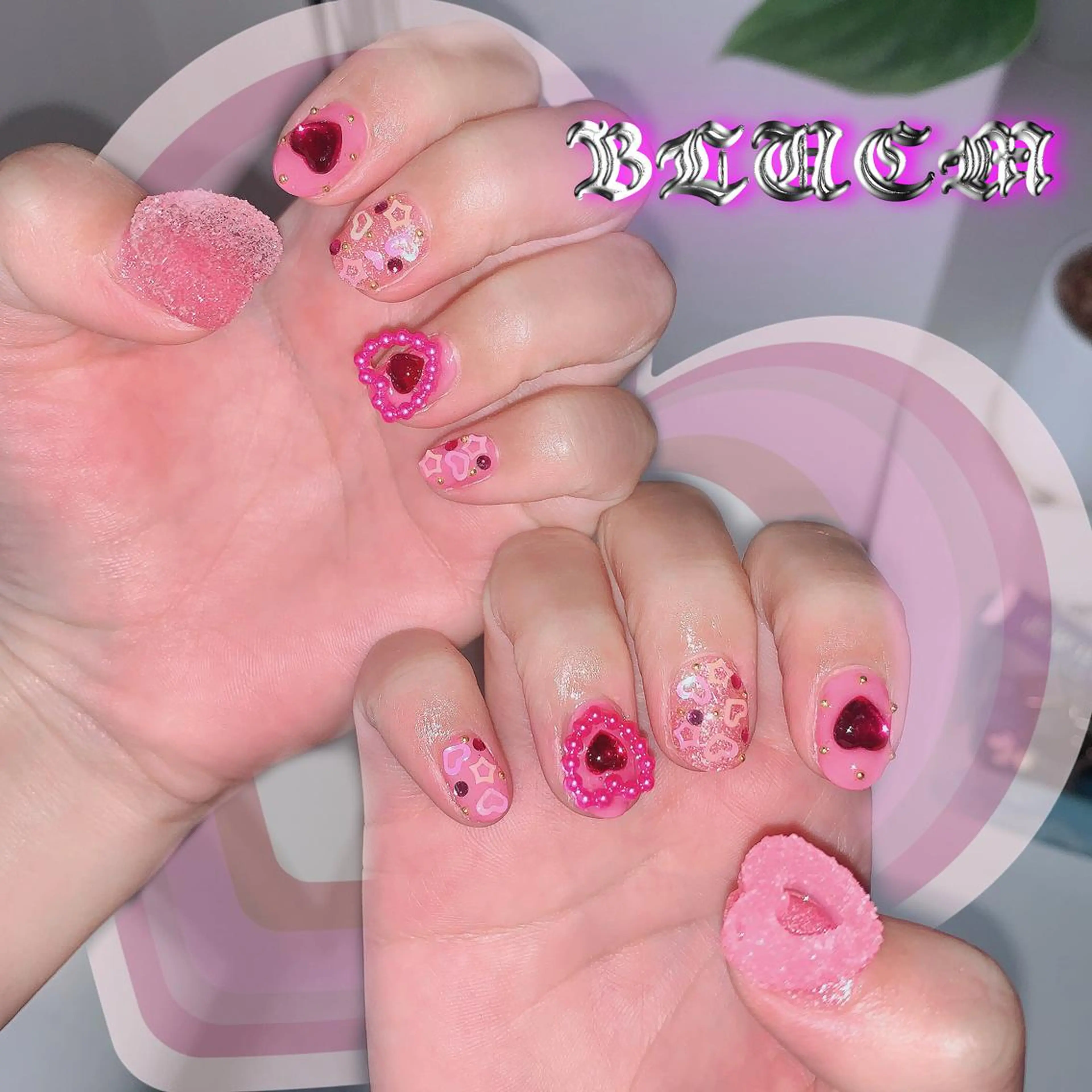 ネイル ハンドネイル BLUEM なな🐶のネイルデザイン