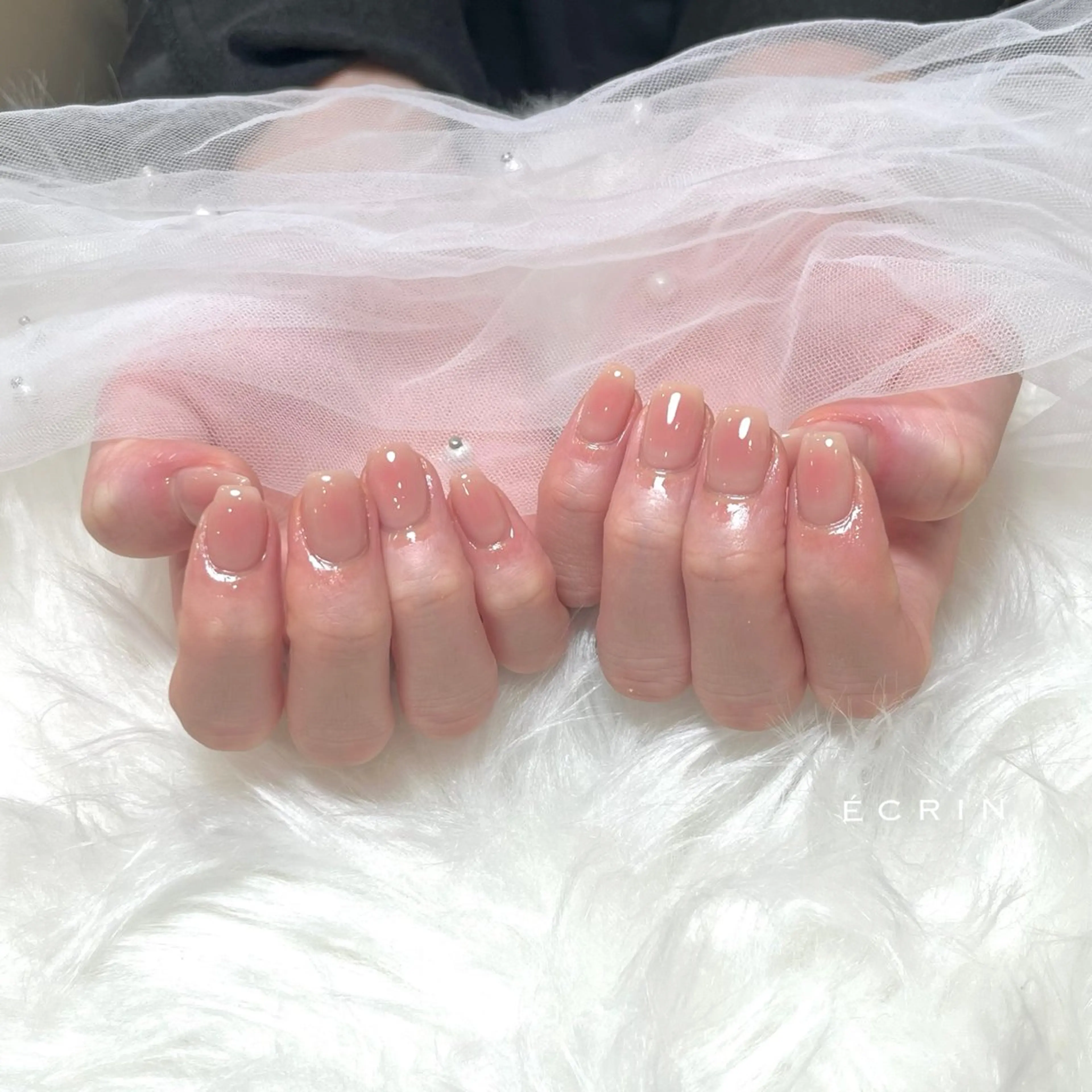 新規限定🌿チークネイルコース《オフ,ケア込💫》の写真