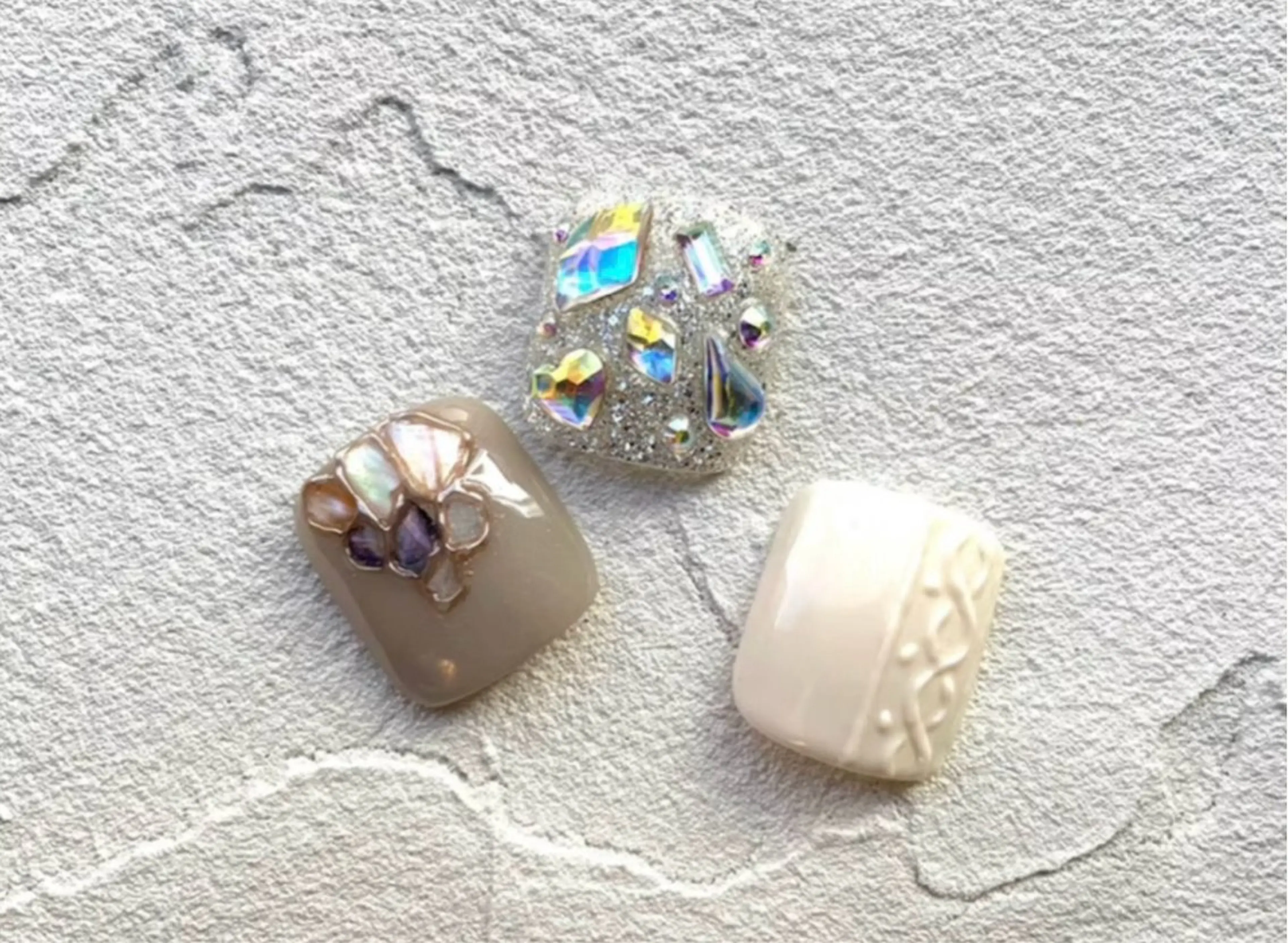 ⭐️平日限定⭐️ 【オフあり】 フット🦶🏻🩷 定額メニュー （亀戸店） パラジェル変更可💎の写真