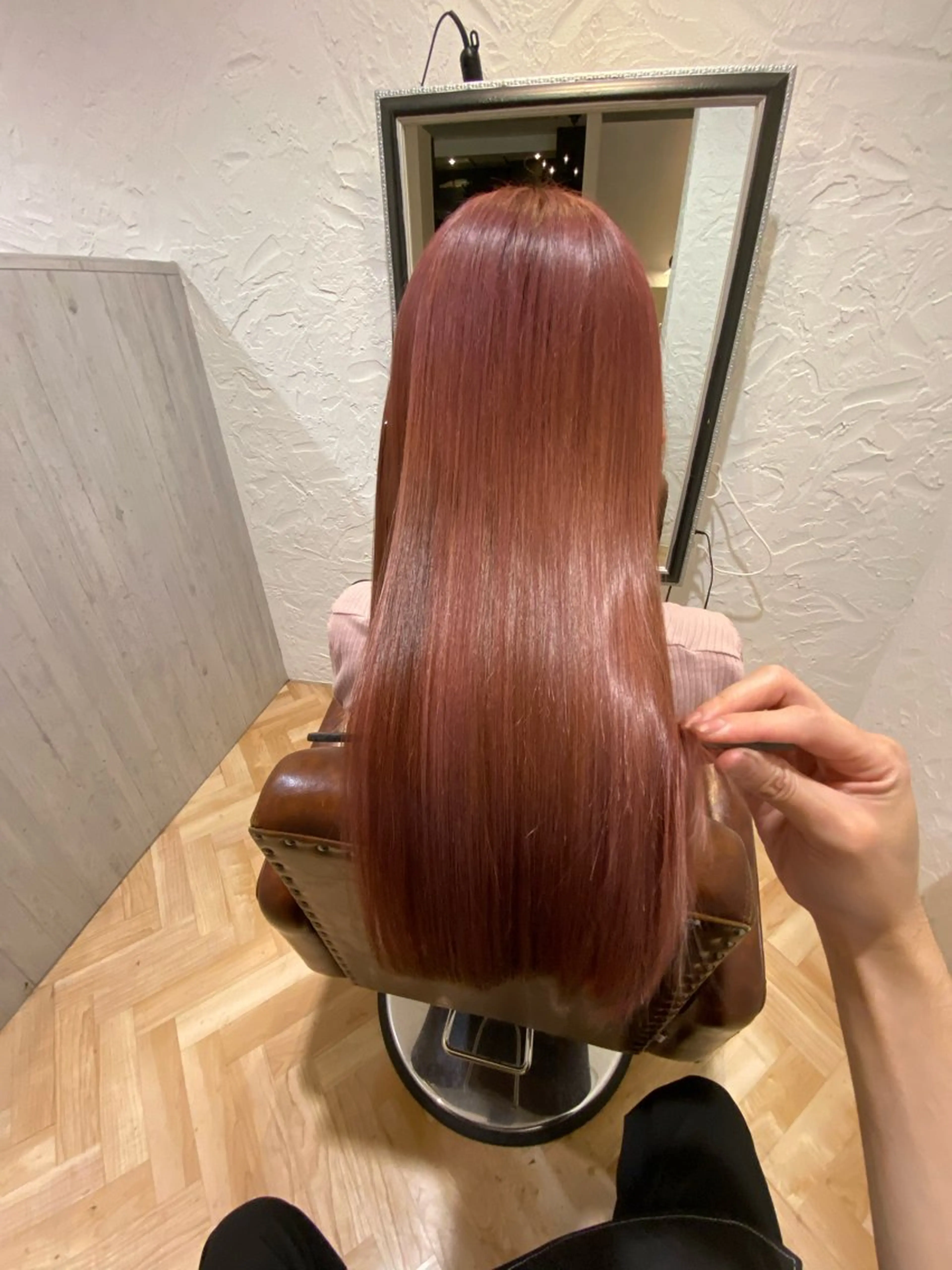 ロング カラー ハイトーンカラー 齋藤 優のヘアスタイル