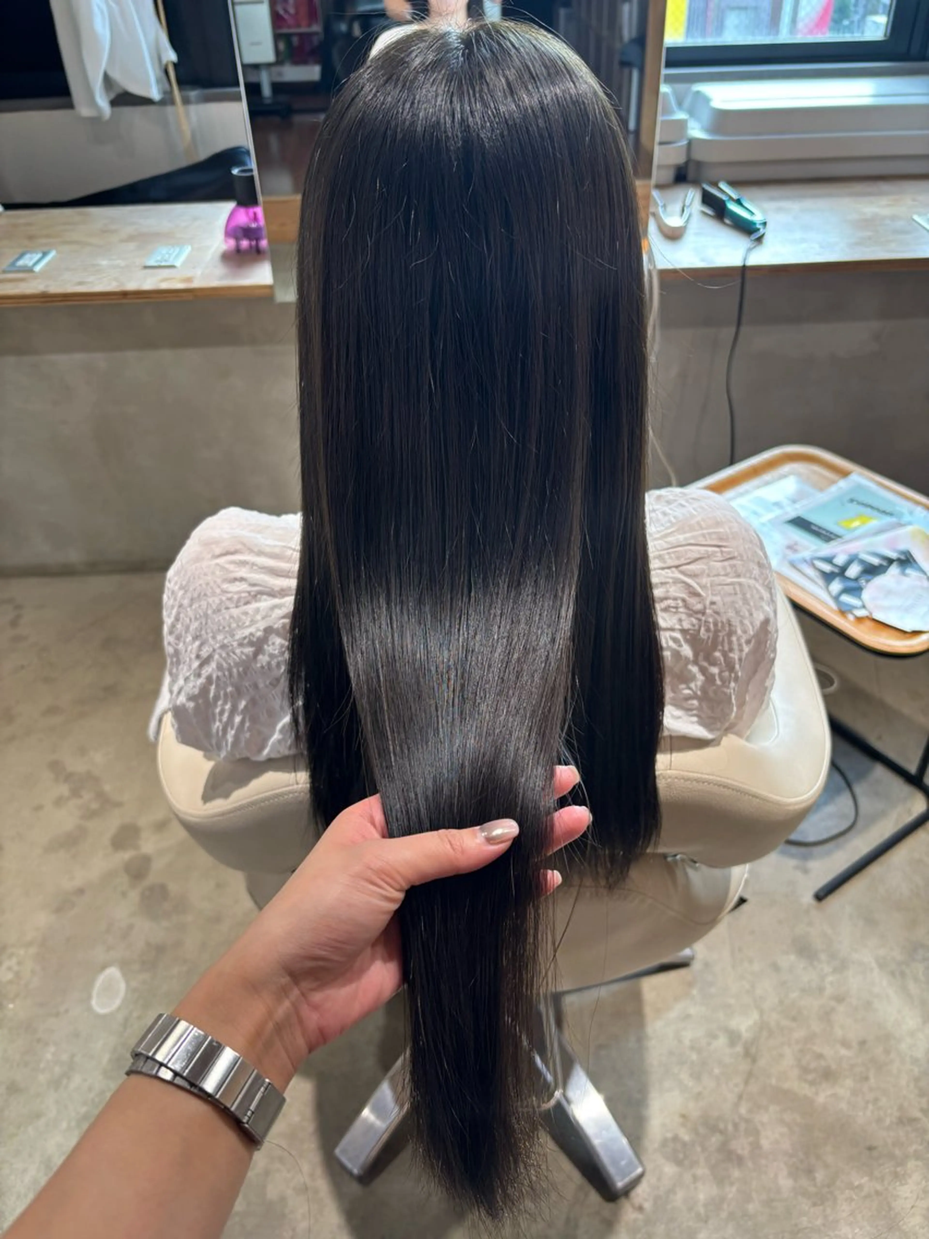 カラー 髪質改善 ヘアカラー トリートメント Naotsuka Yui  🌺のヘアスタイル