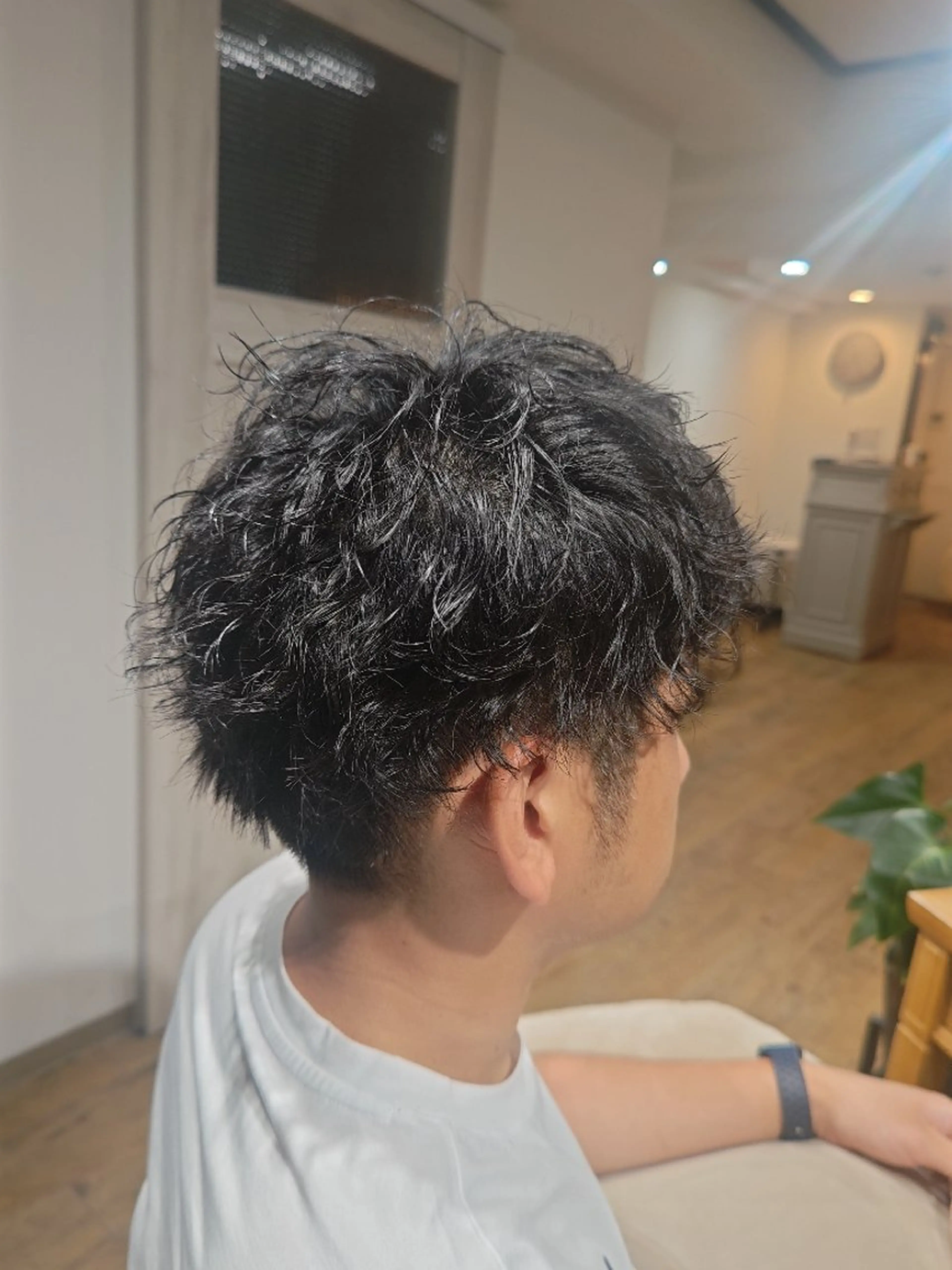 ショート パーマ ツイストスパイラルパーマ スパイラルパーマ 日吉Riposo. 代表 石橋🌿のヘアスタイル