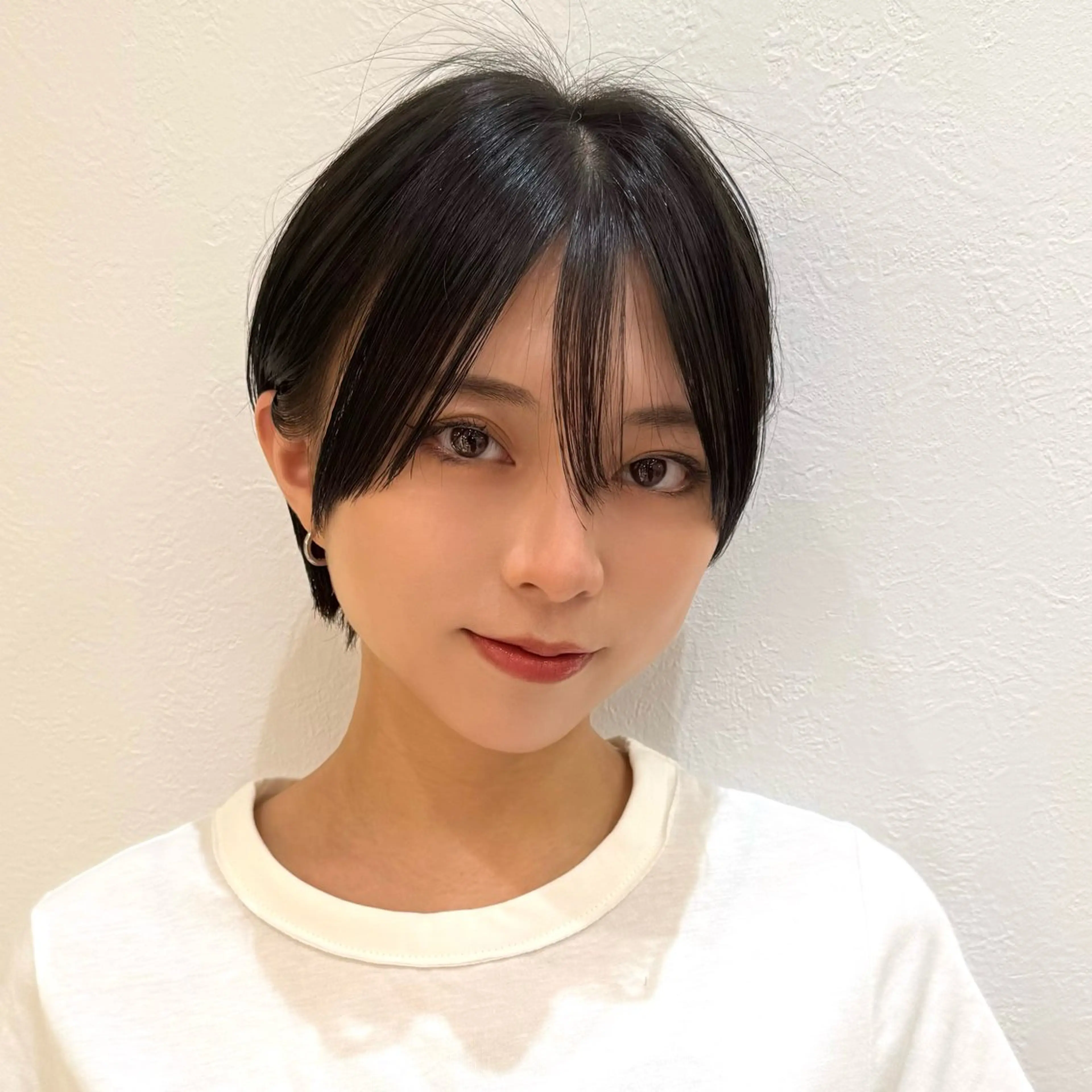 ショート カット ヘアカラー トリートメント 新宿/髪質改善/艶髪 韓国ヘア/大重聖斗のヘアスタイル