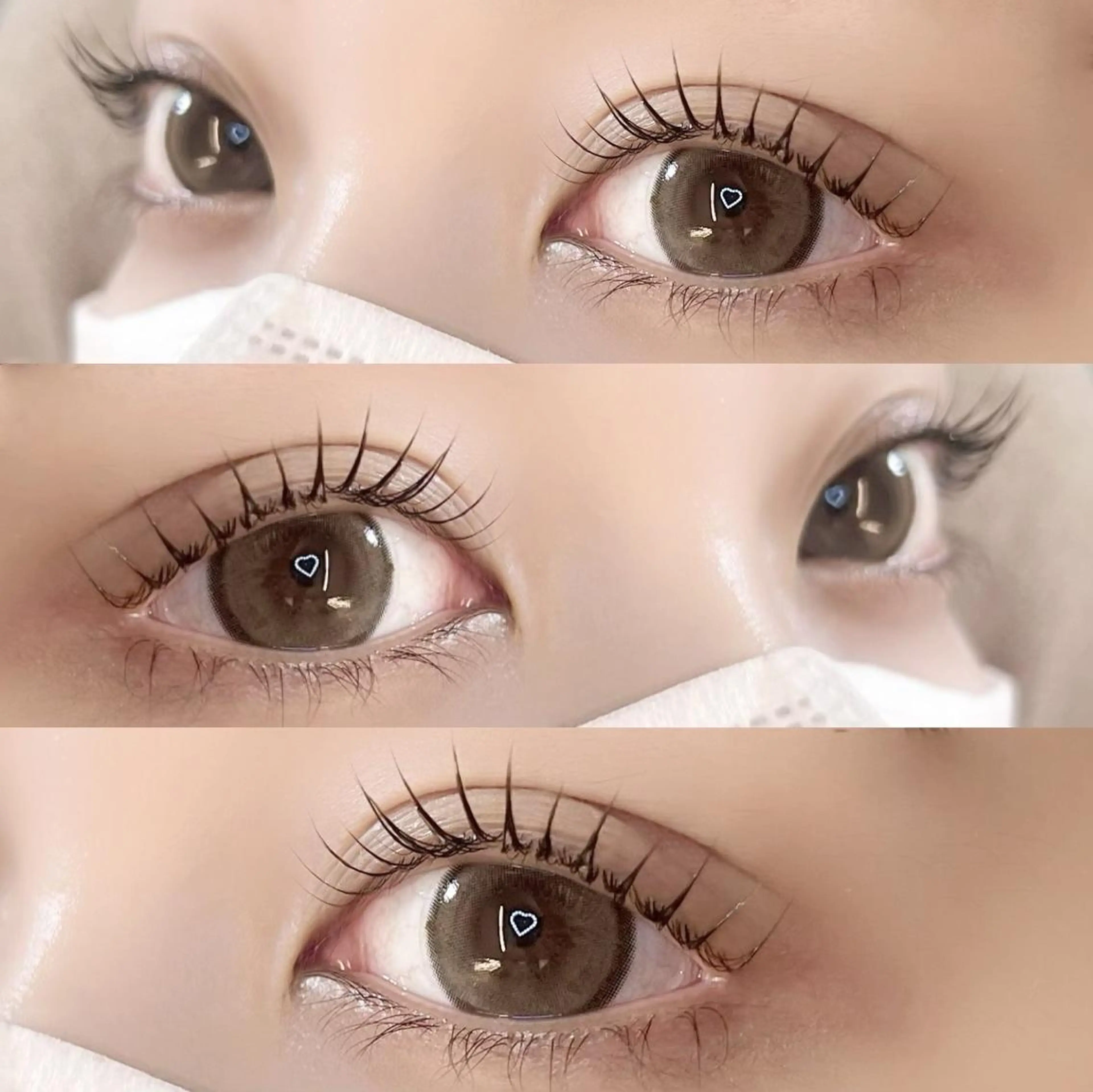 マツエク・マツパ 束感まつ毛 パリジェンヌラッシュリフト まつげパーマ マツパ 🪽fein.🪽 eye&nail💞のネイルデザイン