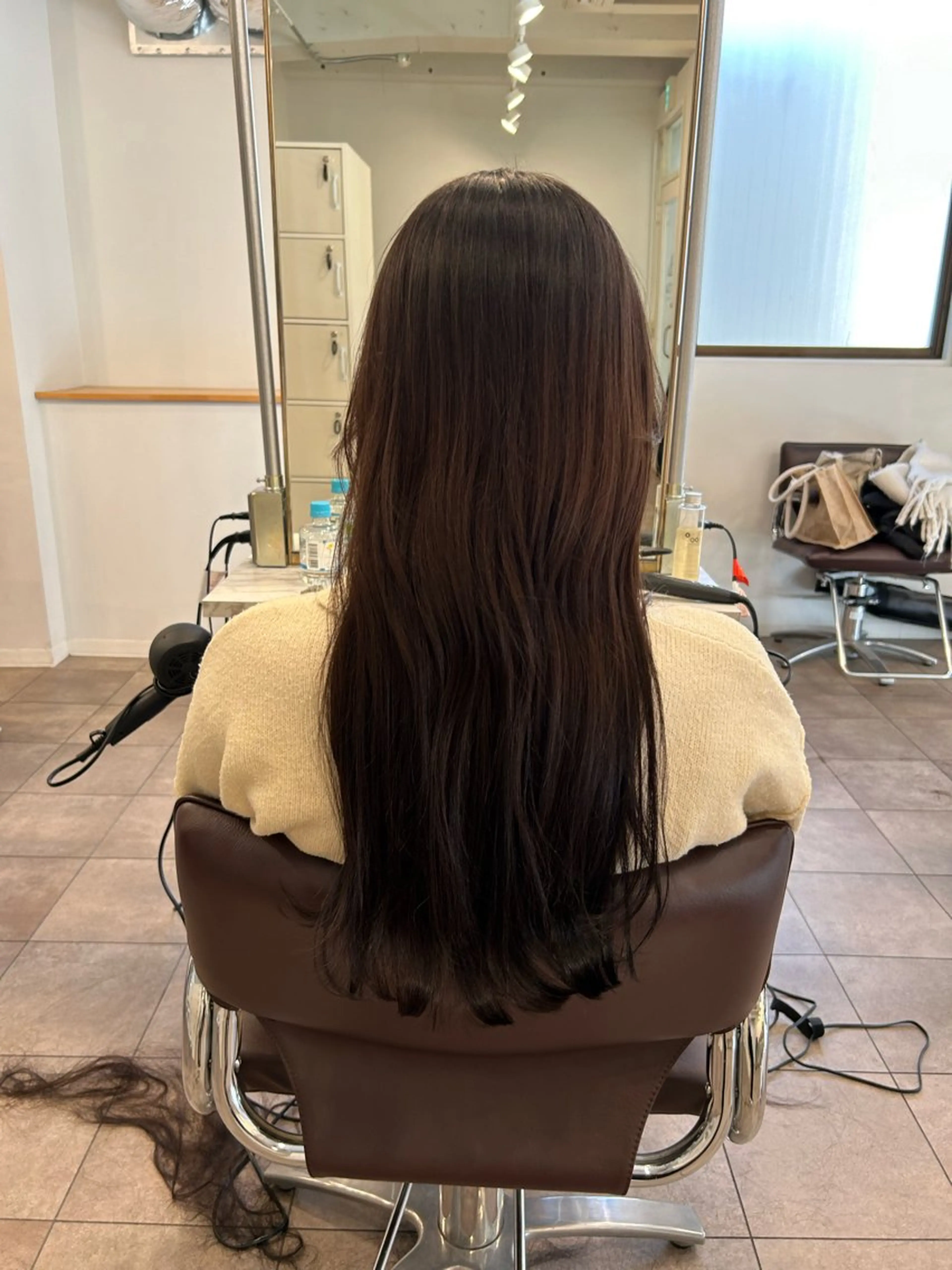 ロング レイヤーカット 齊藤 海零のヘアスタイル