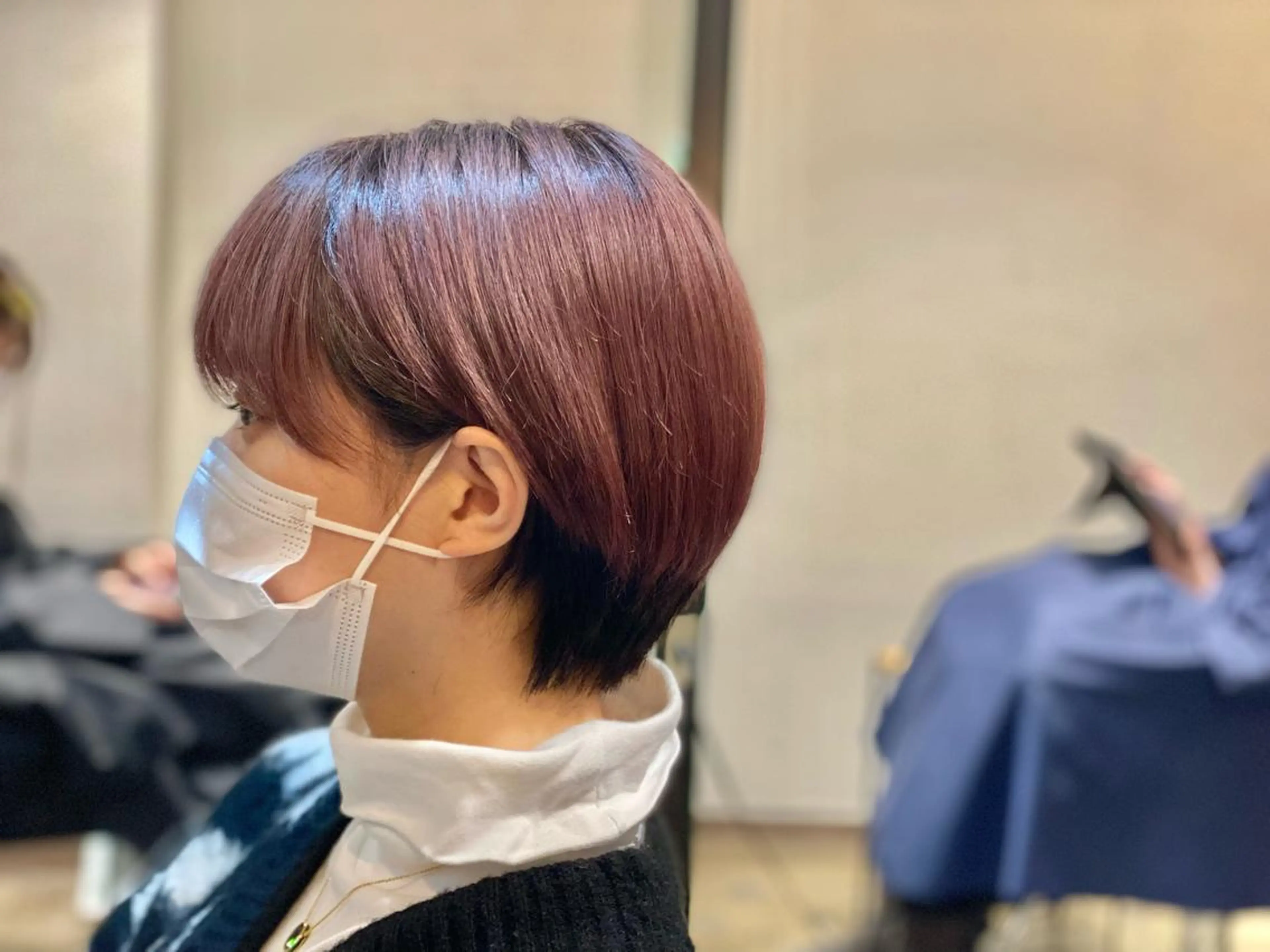 カラー ピンクカラー ヘアカラー 札幌韓国メンズ 🇰🇷YUITOのヘアスタイル