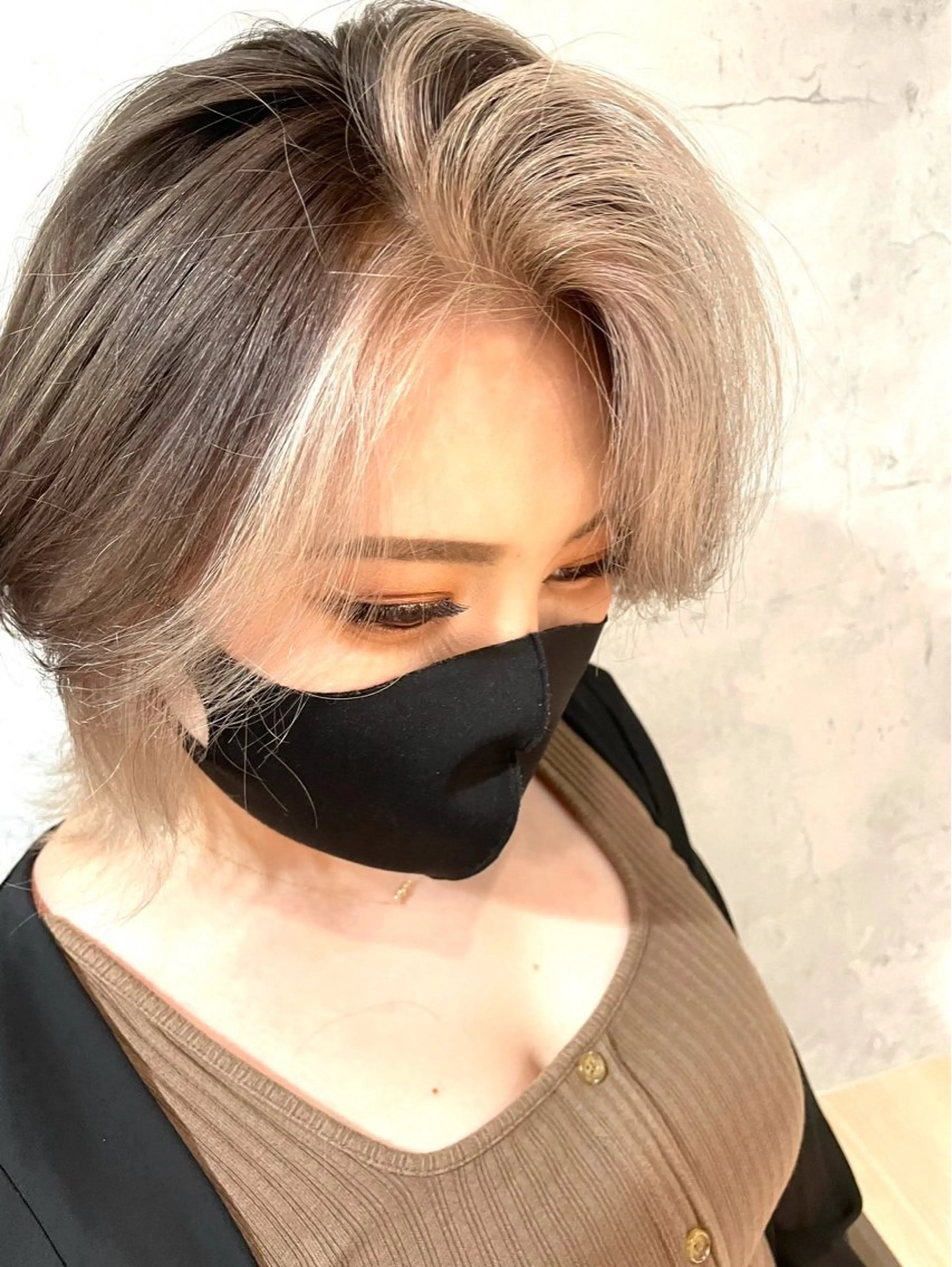 カラー インナーカラー ケアブリーチ💫 Masaki❄️のヘアスタイル