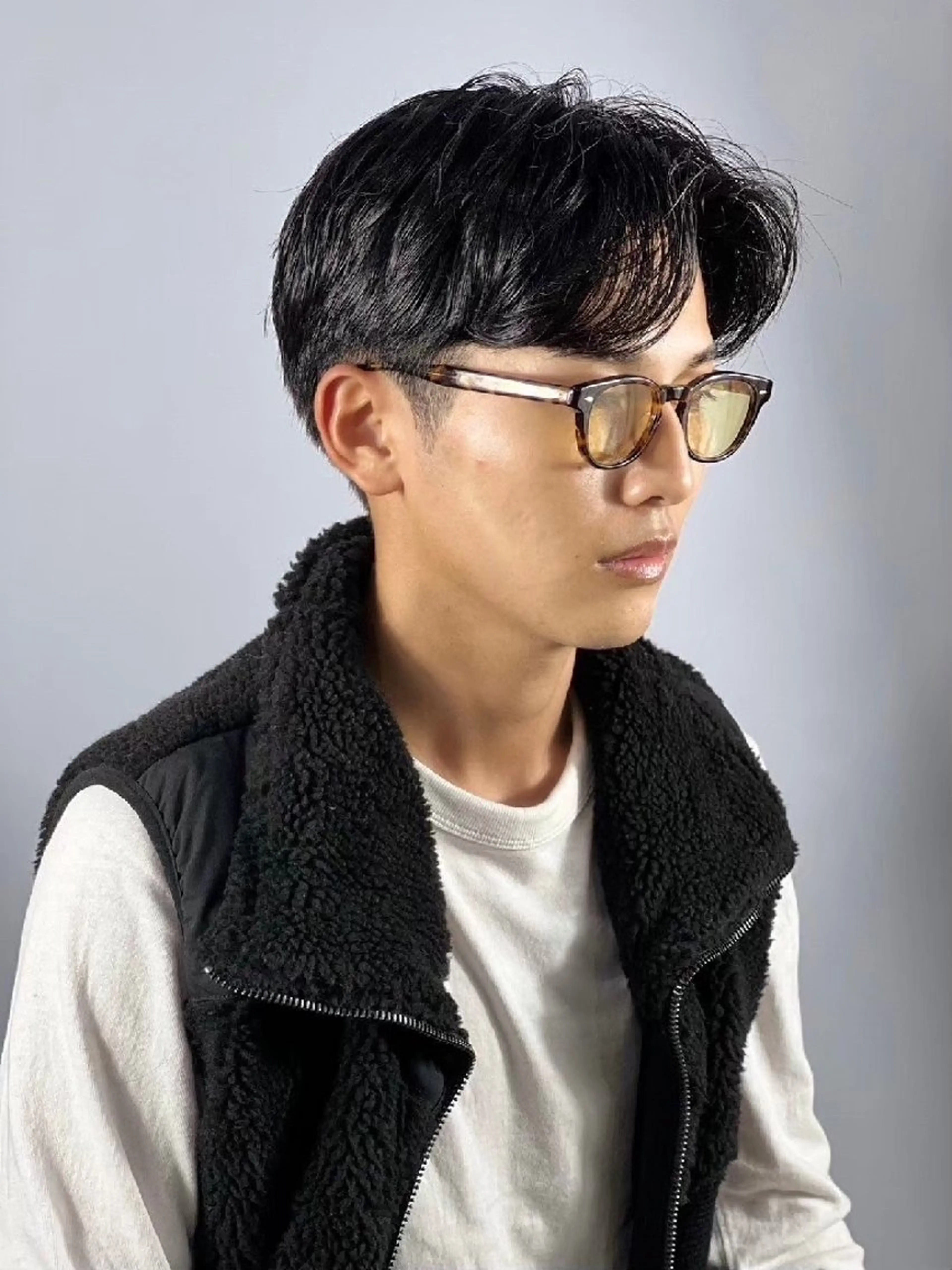 パーマ ショート メンズ ヒロ銀座青山店所属・森本 みくのヘアスタイル