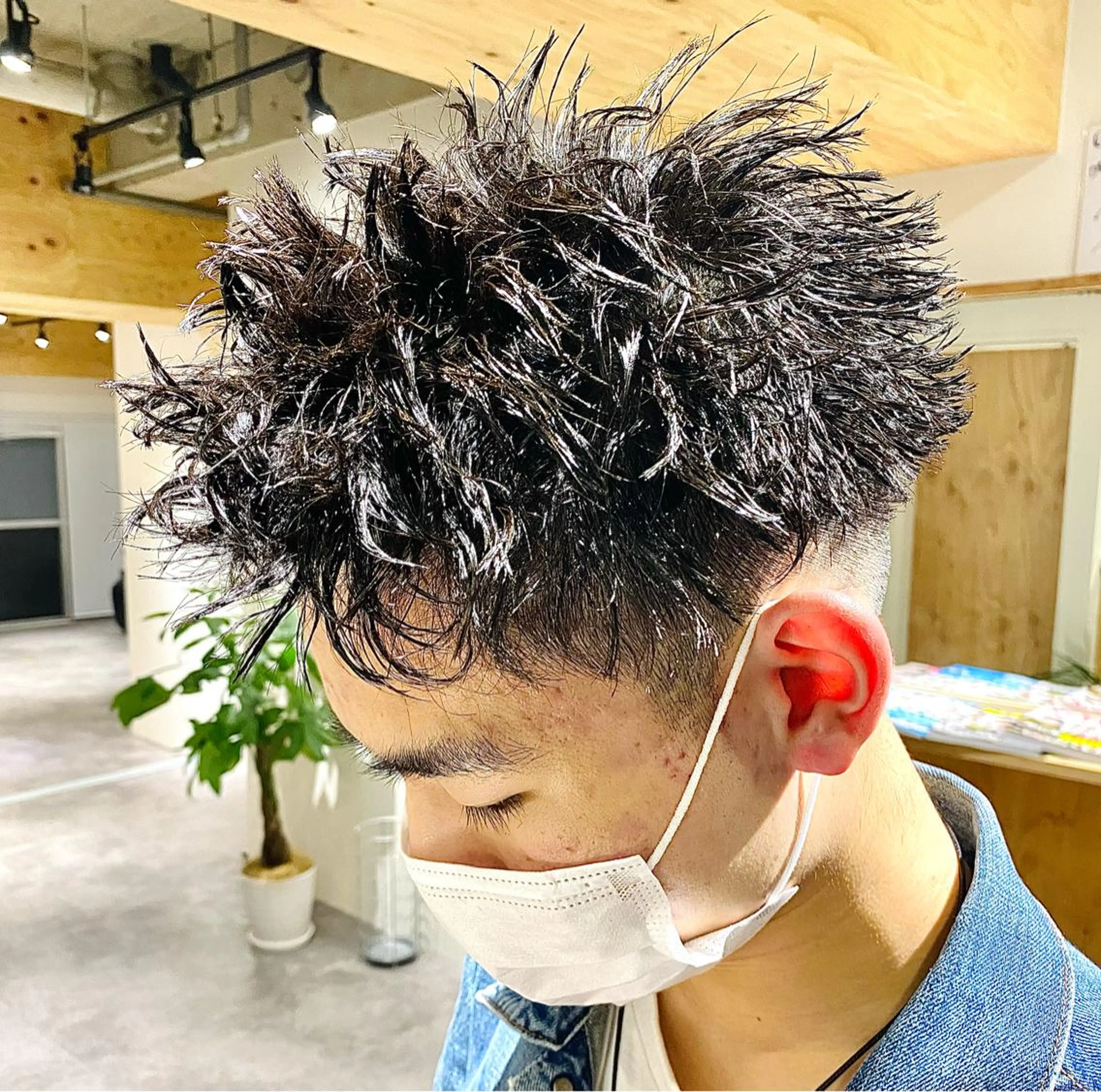 パーマ メンズ パーマ トレンドパーマ‼️ NAOKI💥のヘアスタイル