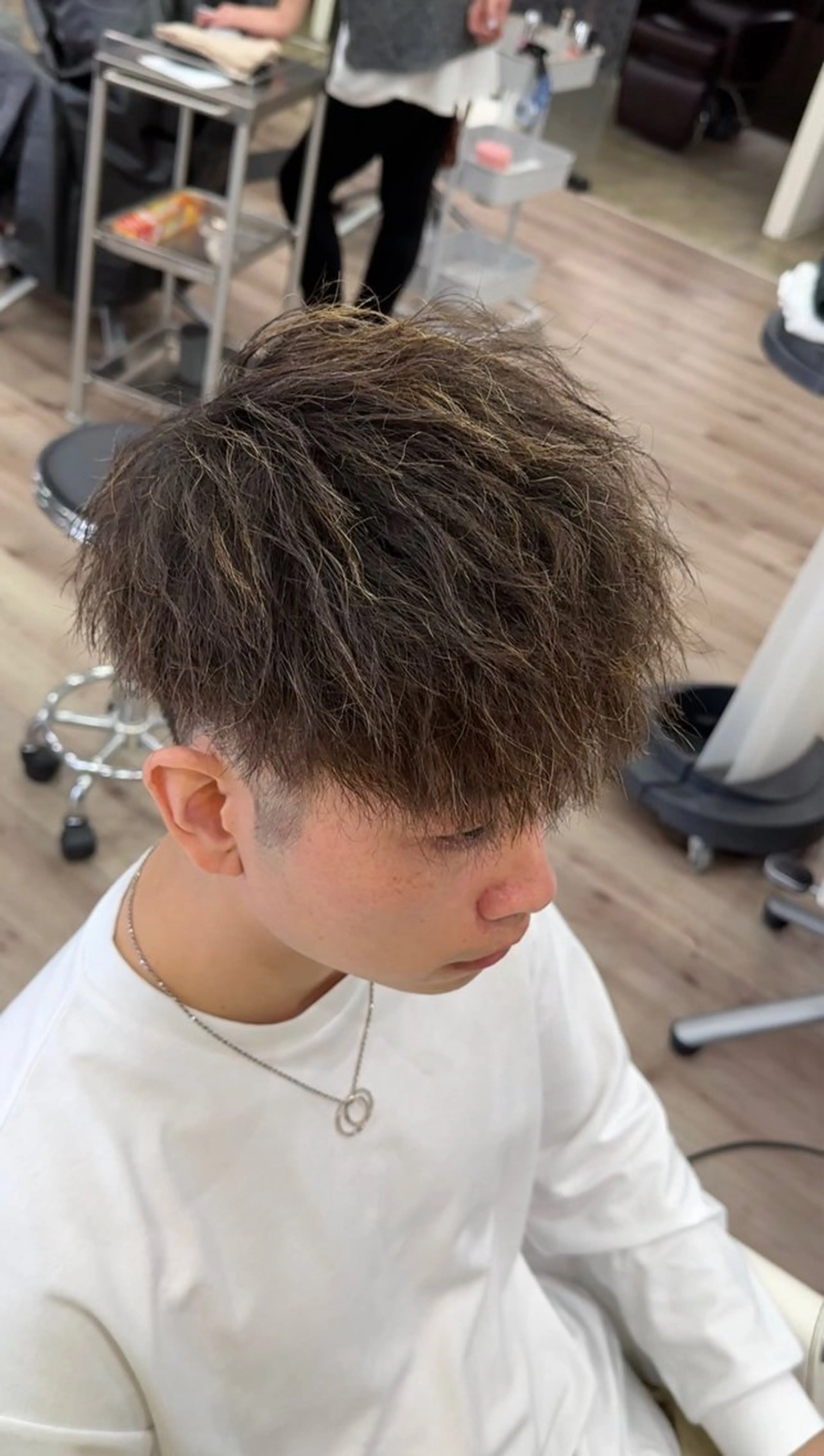 パーマ 平林 弥斗のヘアスタイル