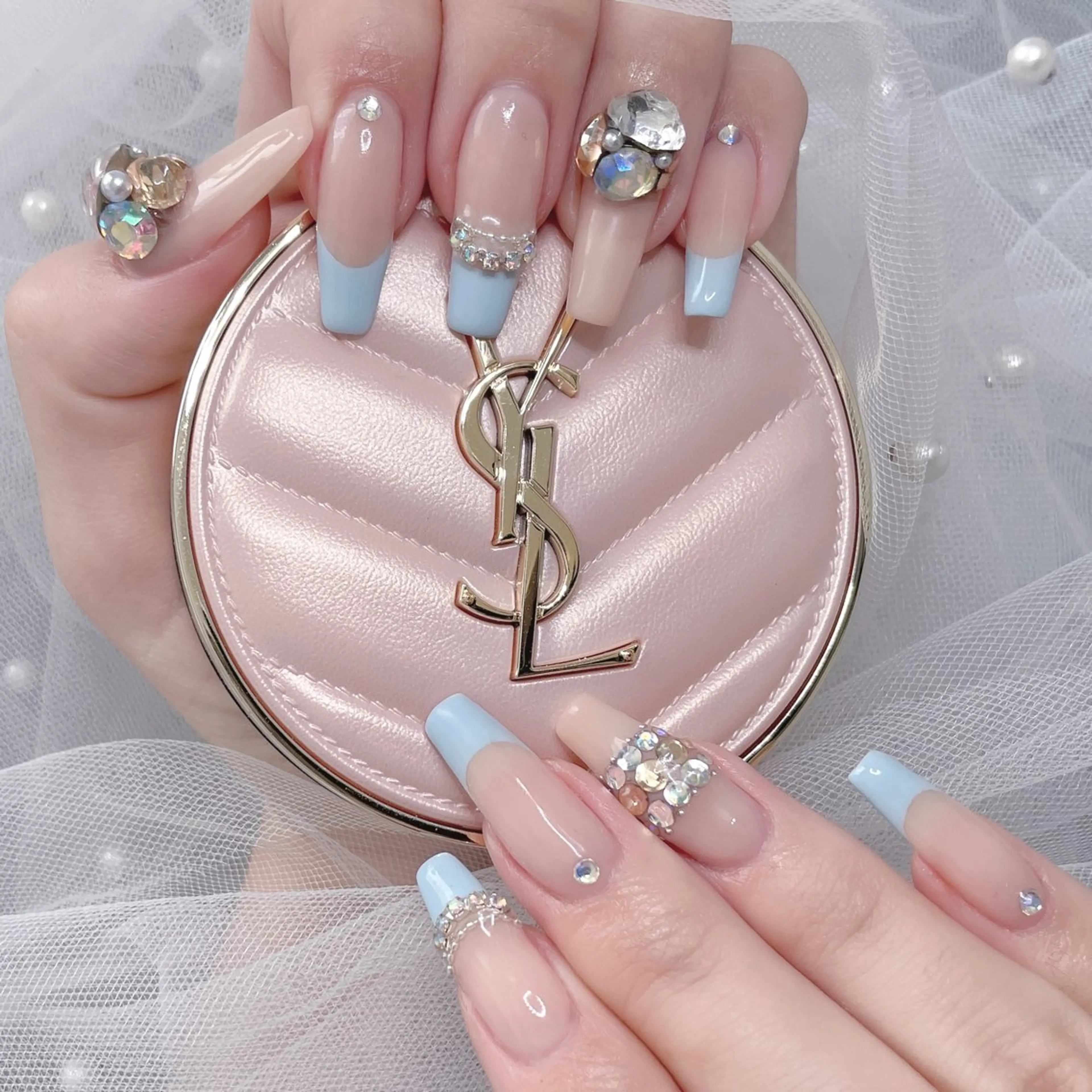 ネイル フレンチネイル 春ネイル ハンドネイル SARA _nailのネイルデザイン
