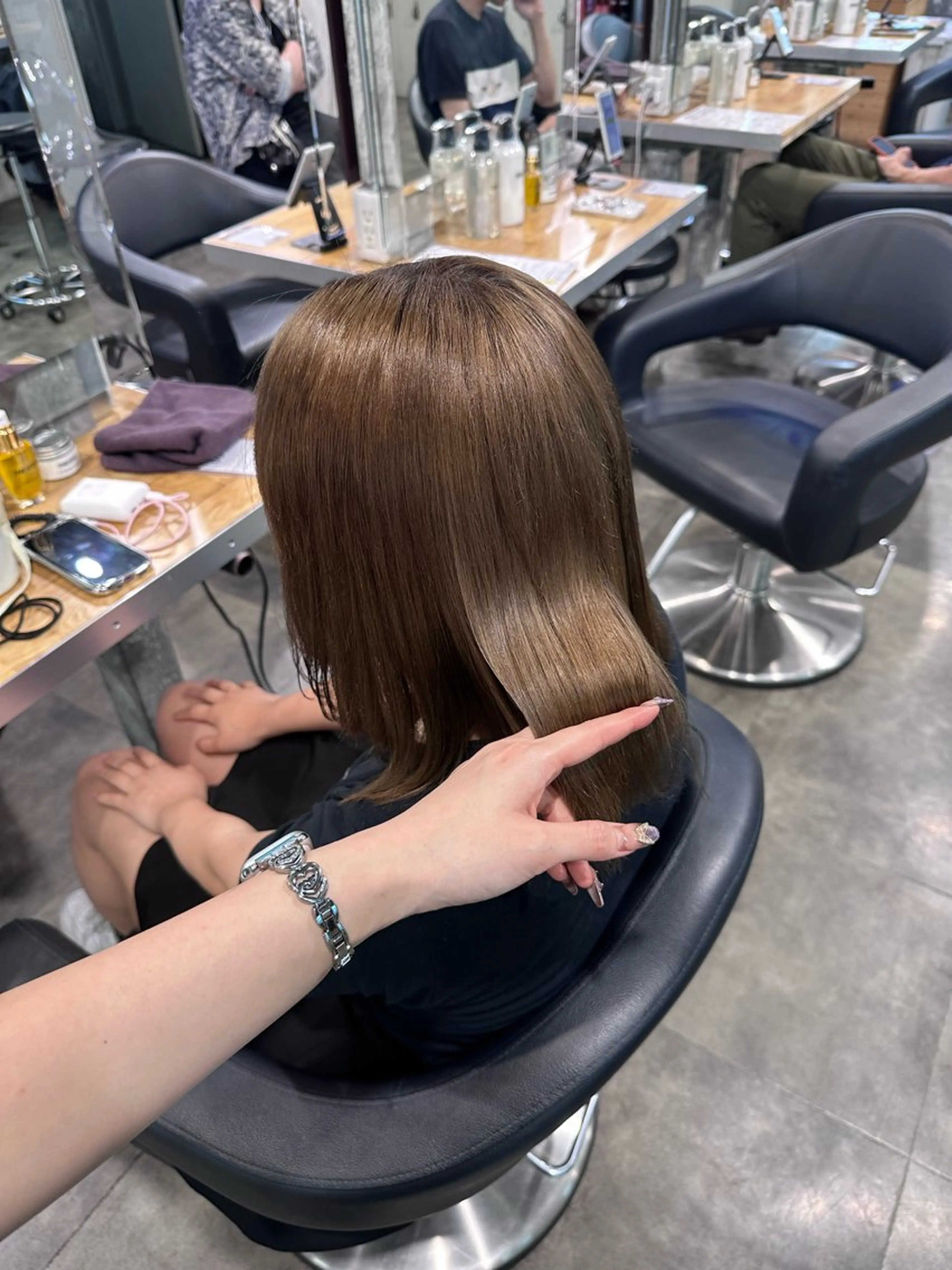 カラー 海外トレンドヘア🤍 sumireのヘアスタイル