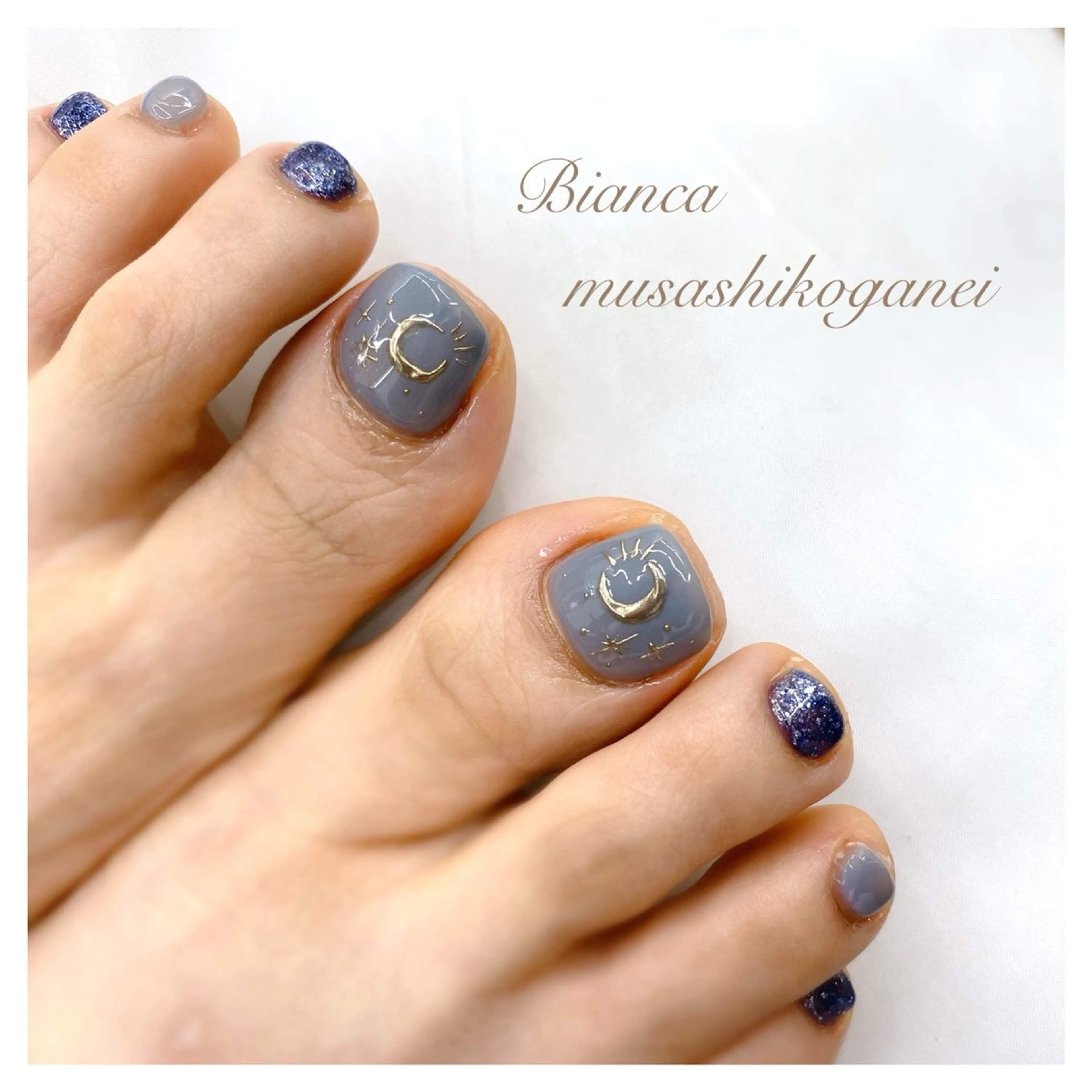 ネイル フットネイル Bianca 武蔵小金井 しぎはらのネイルデザイン