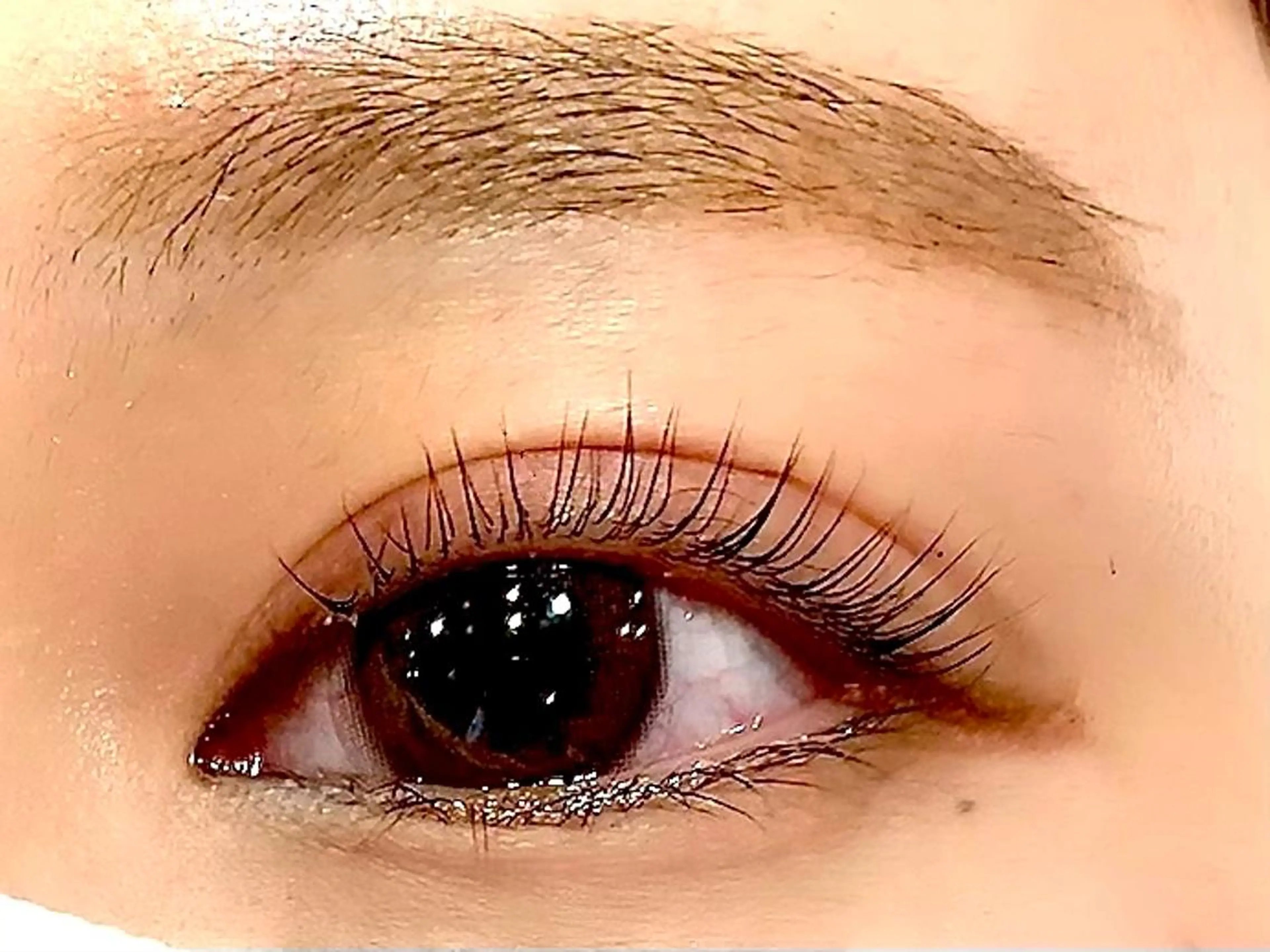 マツエク・マツパ 一重×まつ毛パーマ マツパ Allma eyeのマツエク・マツパデザイン