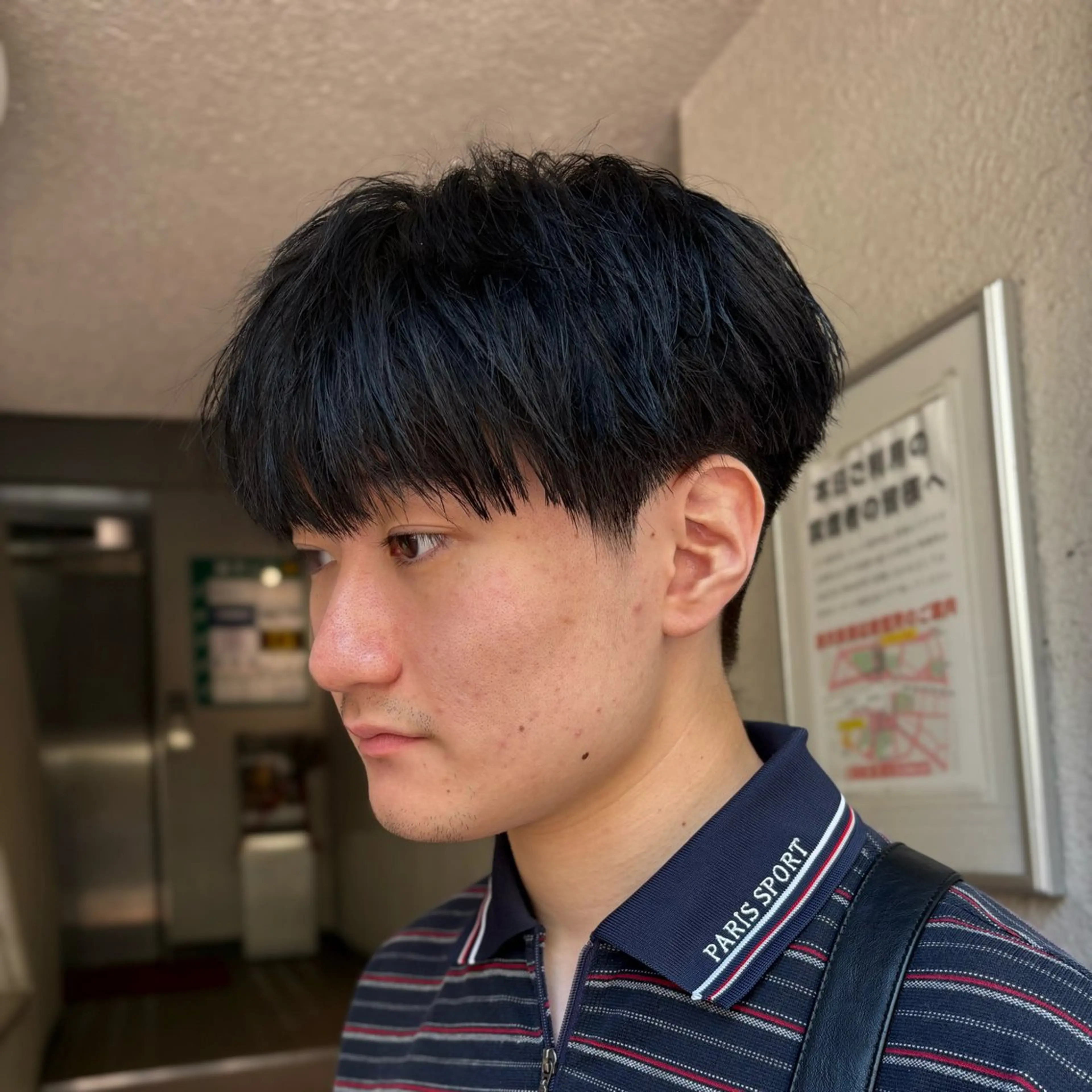 メンズ マッシュ カット そうた/パーマ ブリーチ/メンズ特化のヘアスタイル