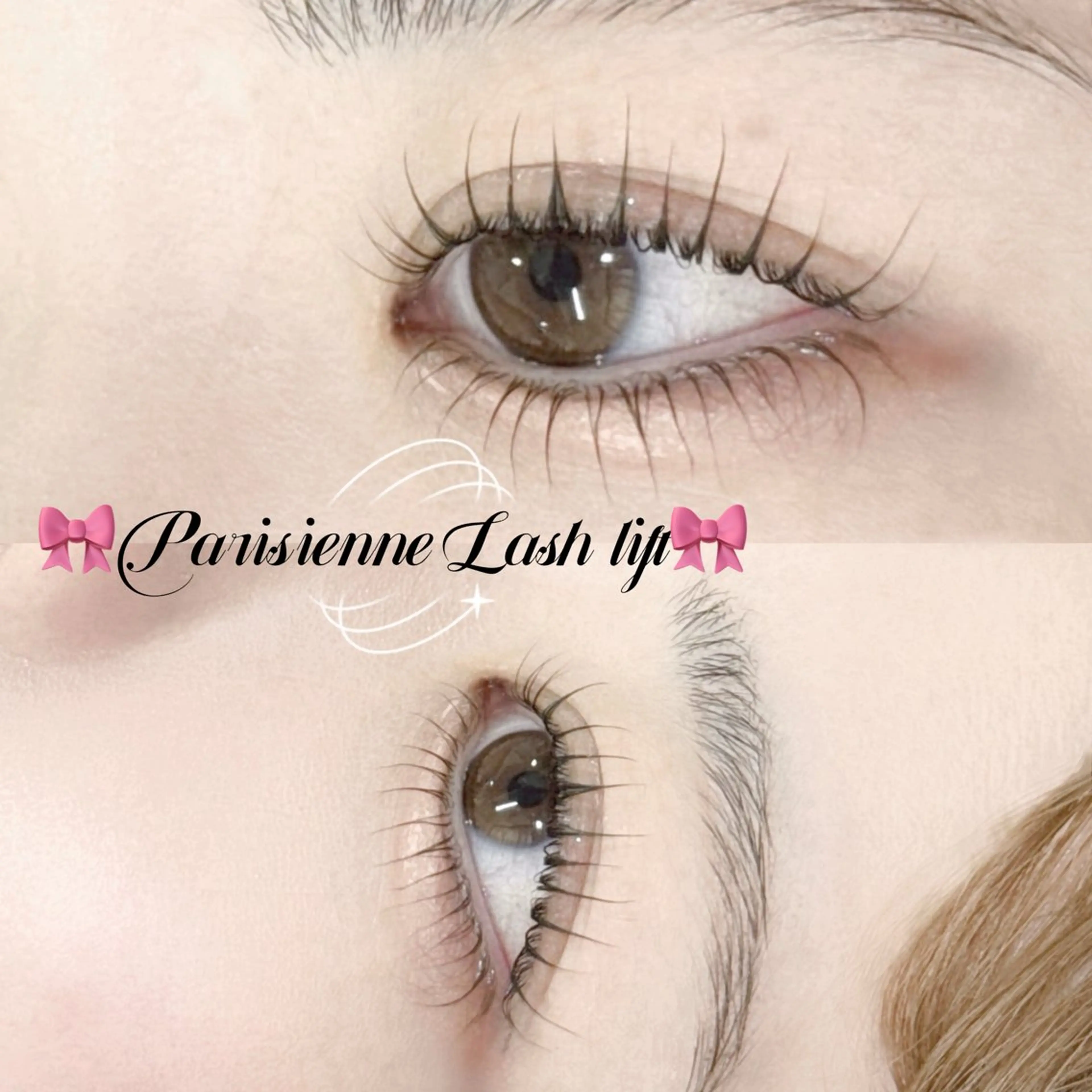 マツエク・マツパ フラットラッシュ 韓国風マツエク パリジェンヌラッシュリフト 下まつげエクステ 一重×まつ毛パーマ Rairia nail所属・Rairia momoka🎀✨のマツエク・マツパデザイン