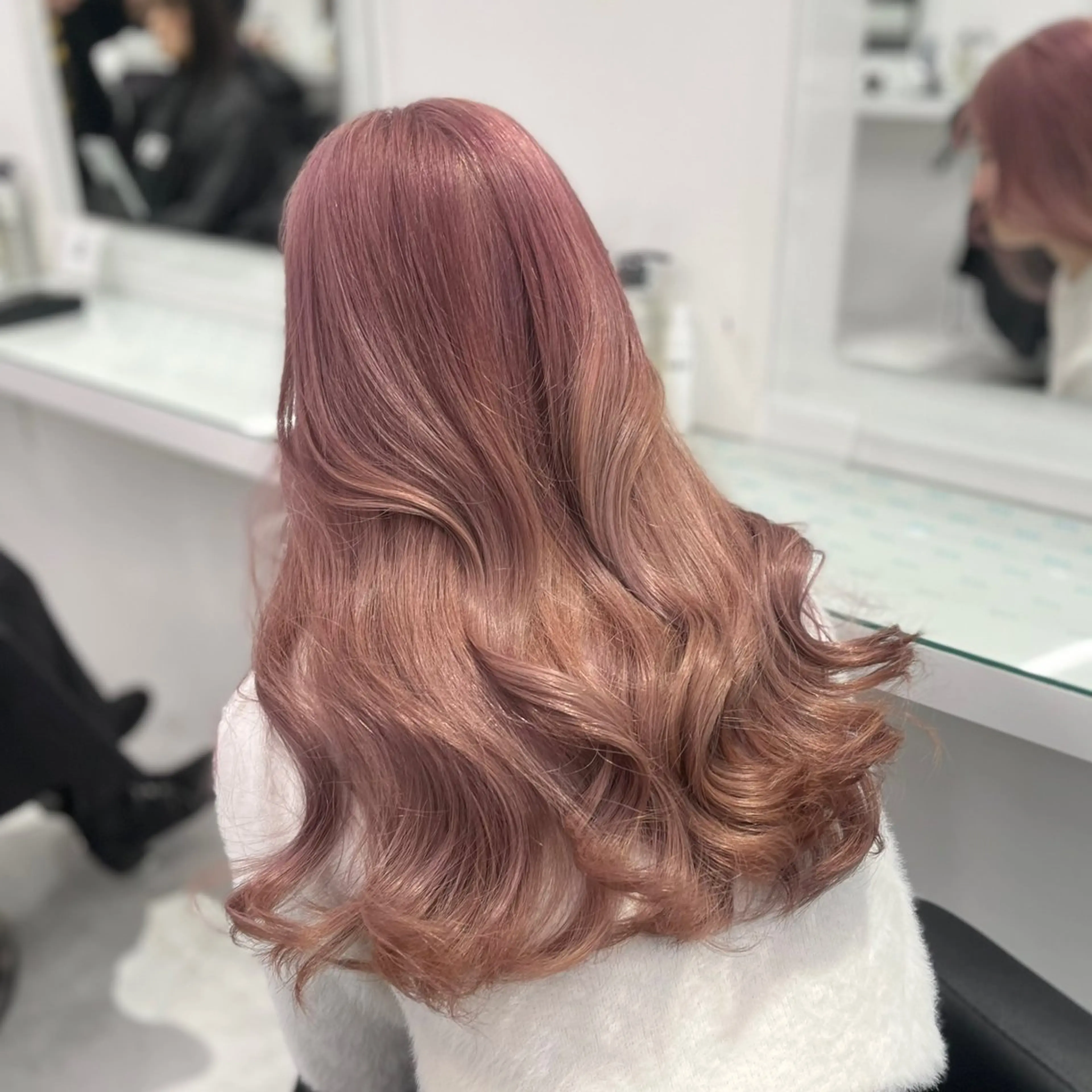 ロング カラー パーマ ヘアアレンジ メンズ ヘアカラー ♡ 𝐑𝐈𝐎♡のヘアスタイル