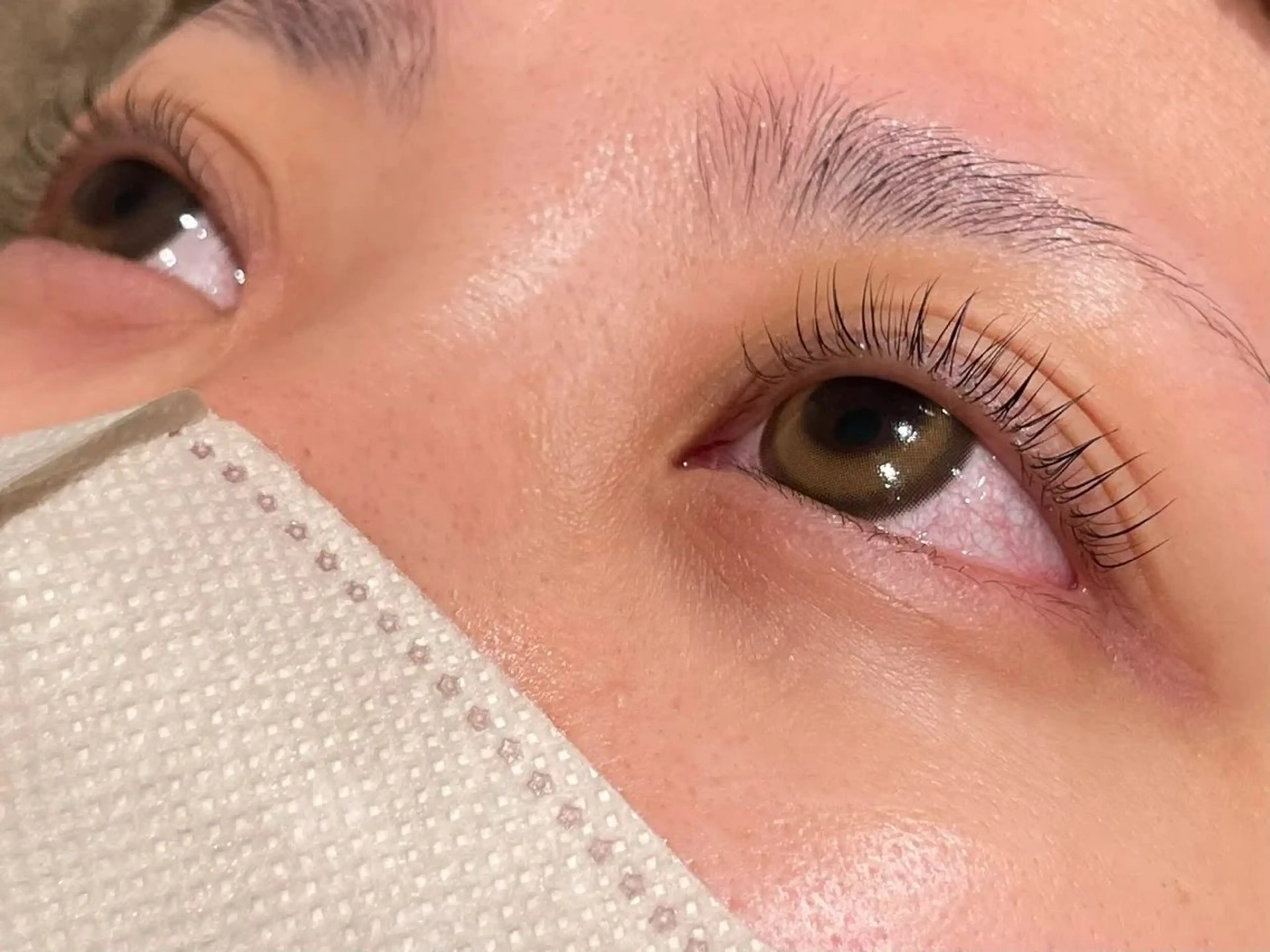 マツエク・マツパ はなび/まつパ👀 /暖色カラー🩷のヘアスタイル