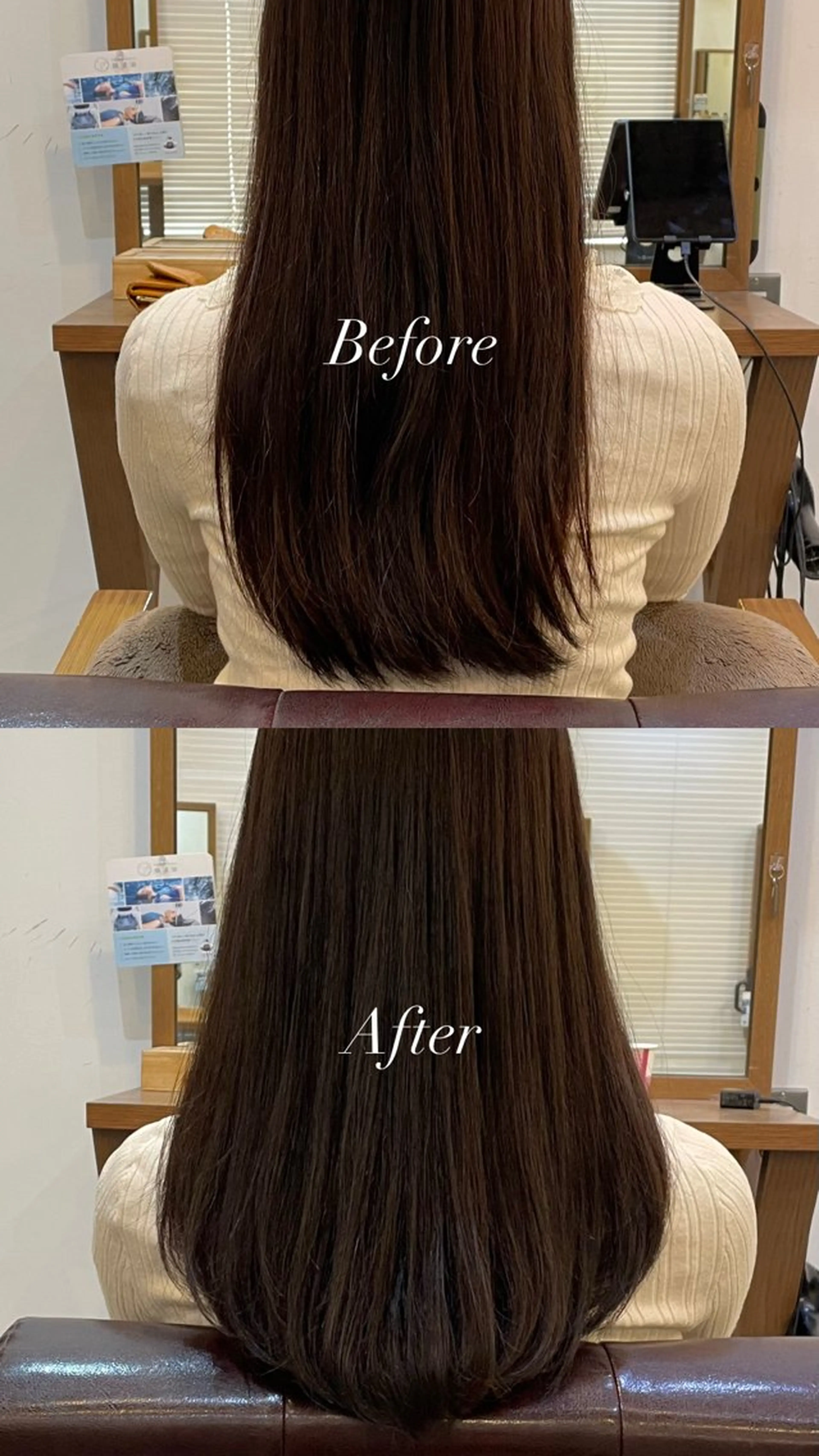 ロング レイヤーカット Little×Ray所属・Ayu🩶 カットモデル募集中のヘアスタイル