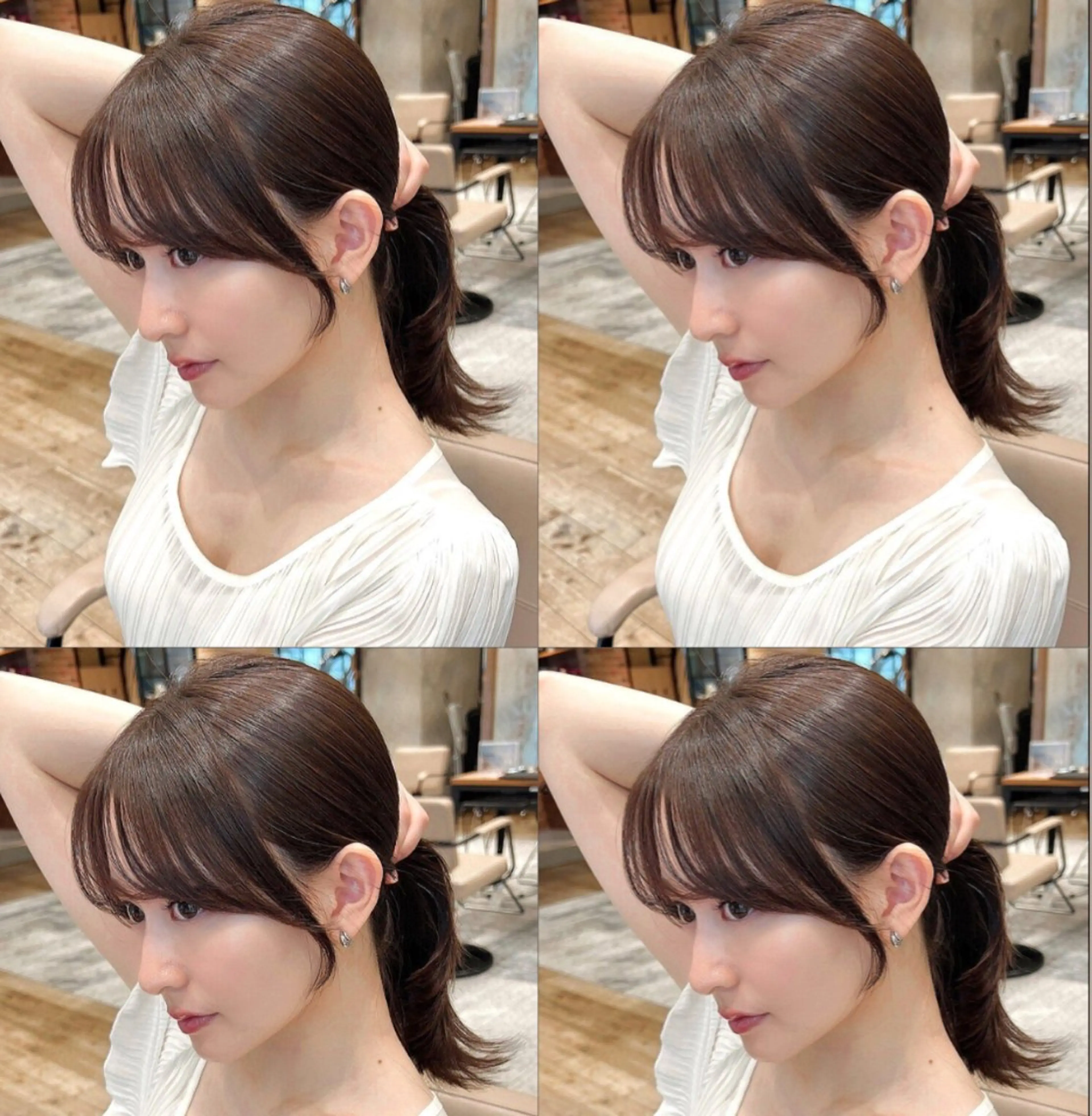 【💖ミニモ限定💖】✂️小顔に見える顔周りカット✂️➕✨️🎁UVスプレープレゼント🎁✨️の写真