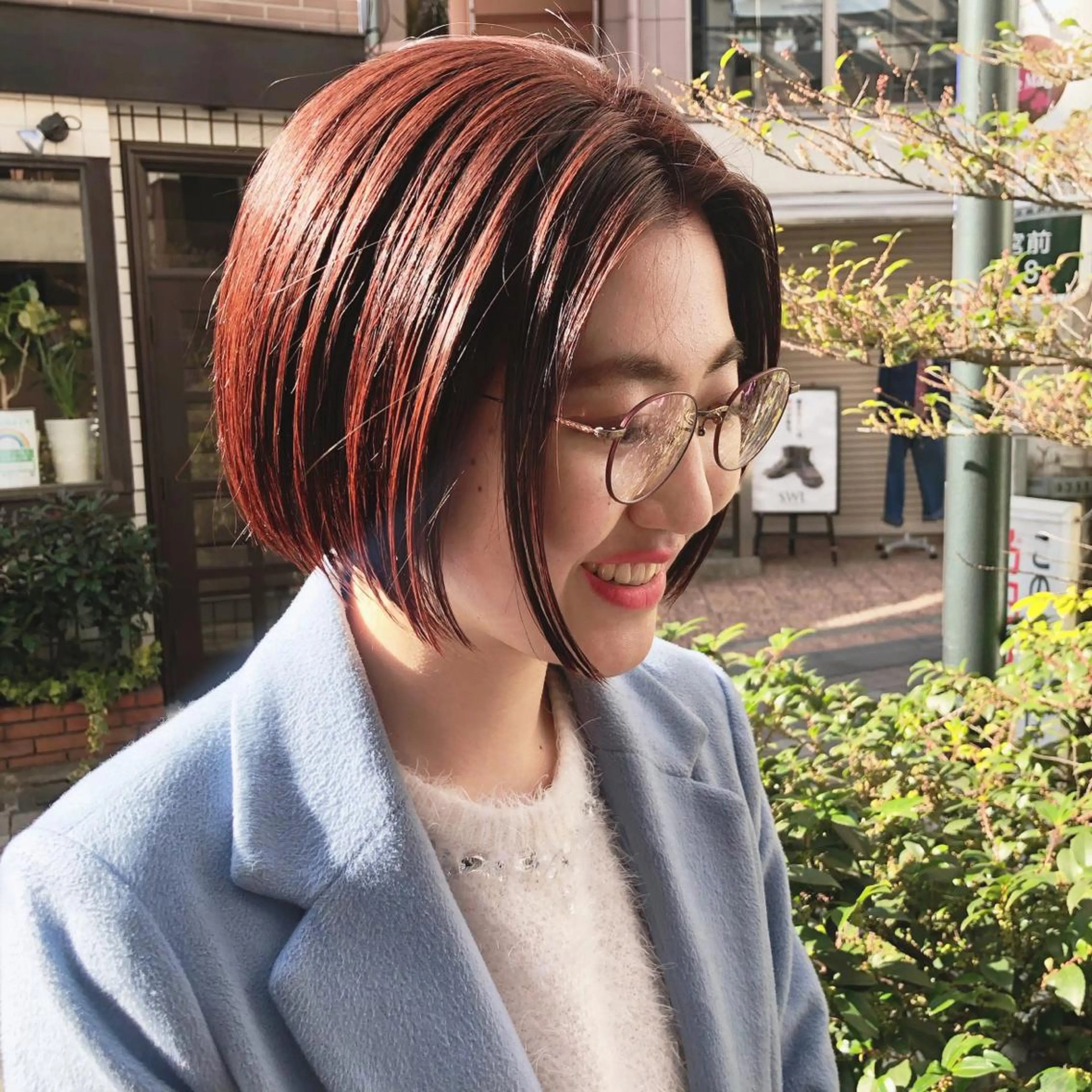 ショート 土屋かすみ✁︎. ꙳ 姫カットのヘアスタイル