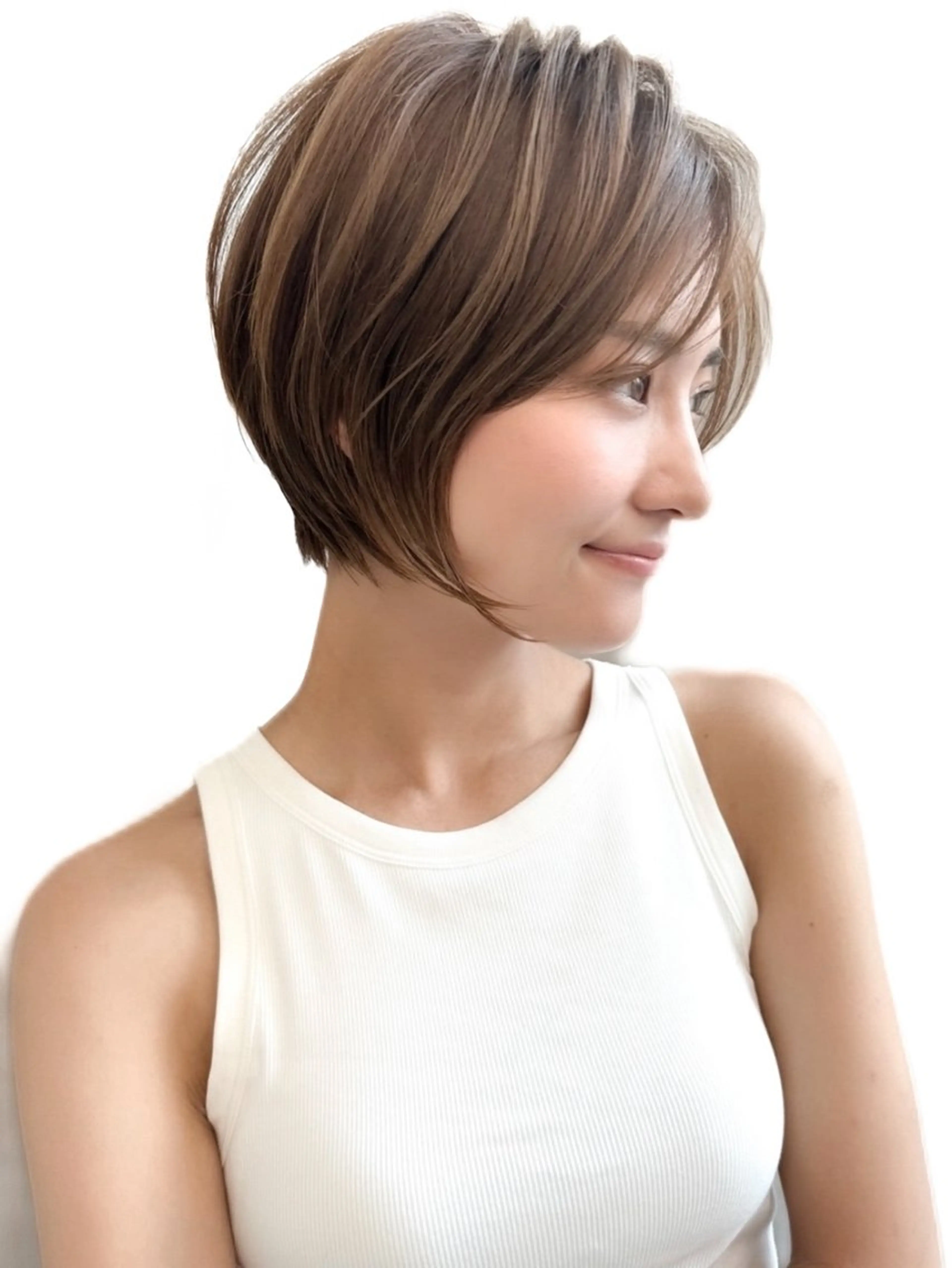 ショート 金碇 祐羽人のヘアスタイル