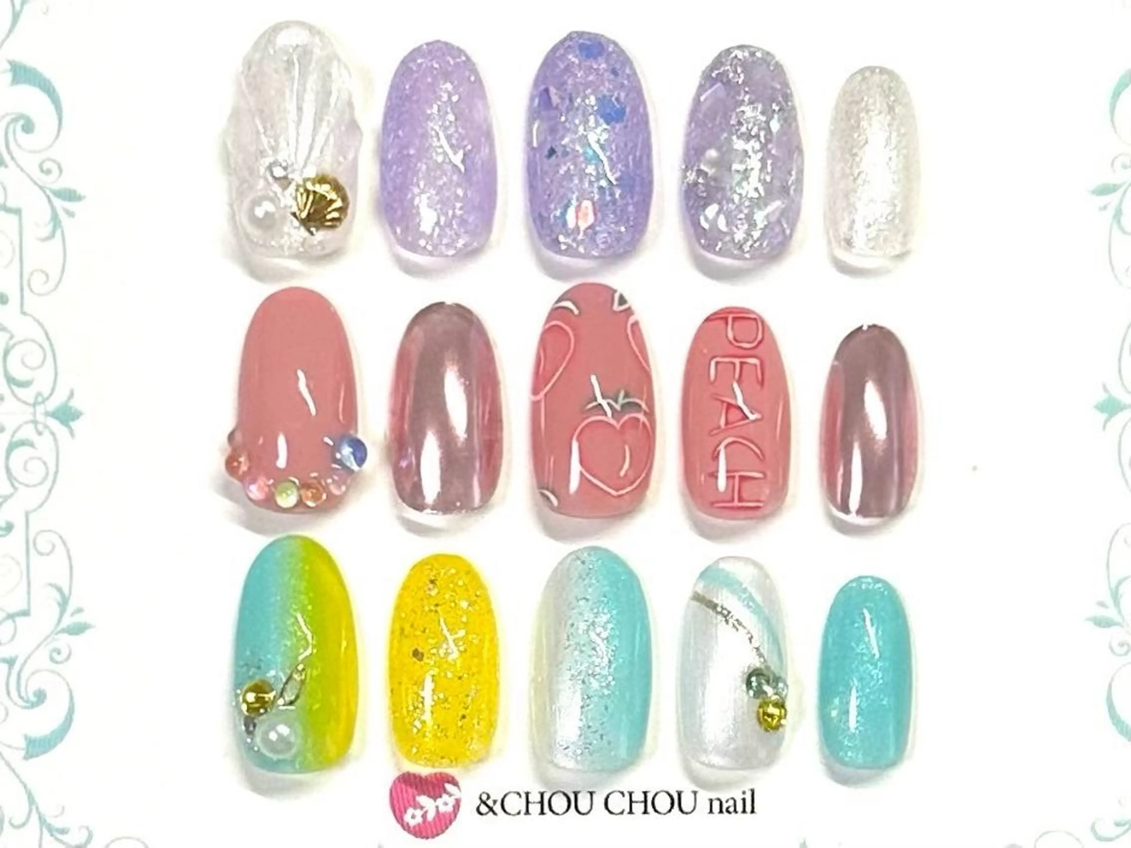 ネイル ハンドネイル &CHOUCHOU nail みながわのネイルデザイン
