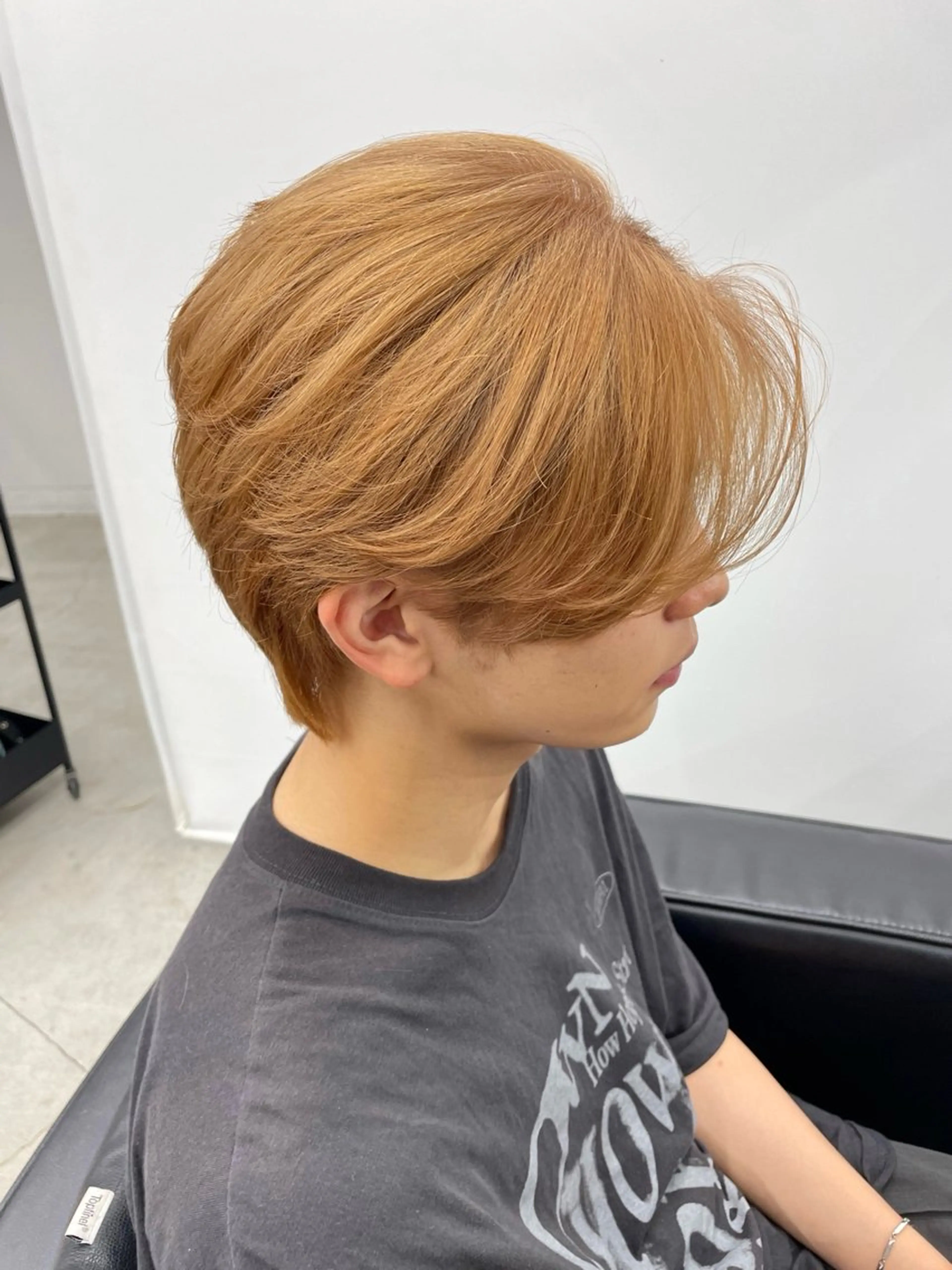 ショート カラー メンズ カット ヘアカラー トリートメント 艶カラー/レイヤー カット✂️近澤瑠以のヘアスタイル