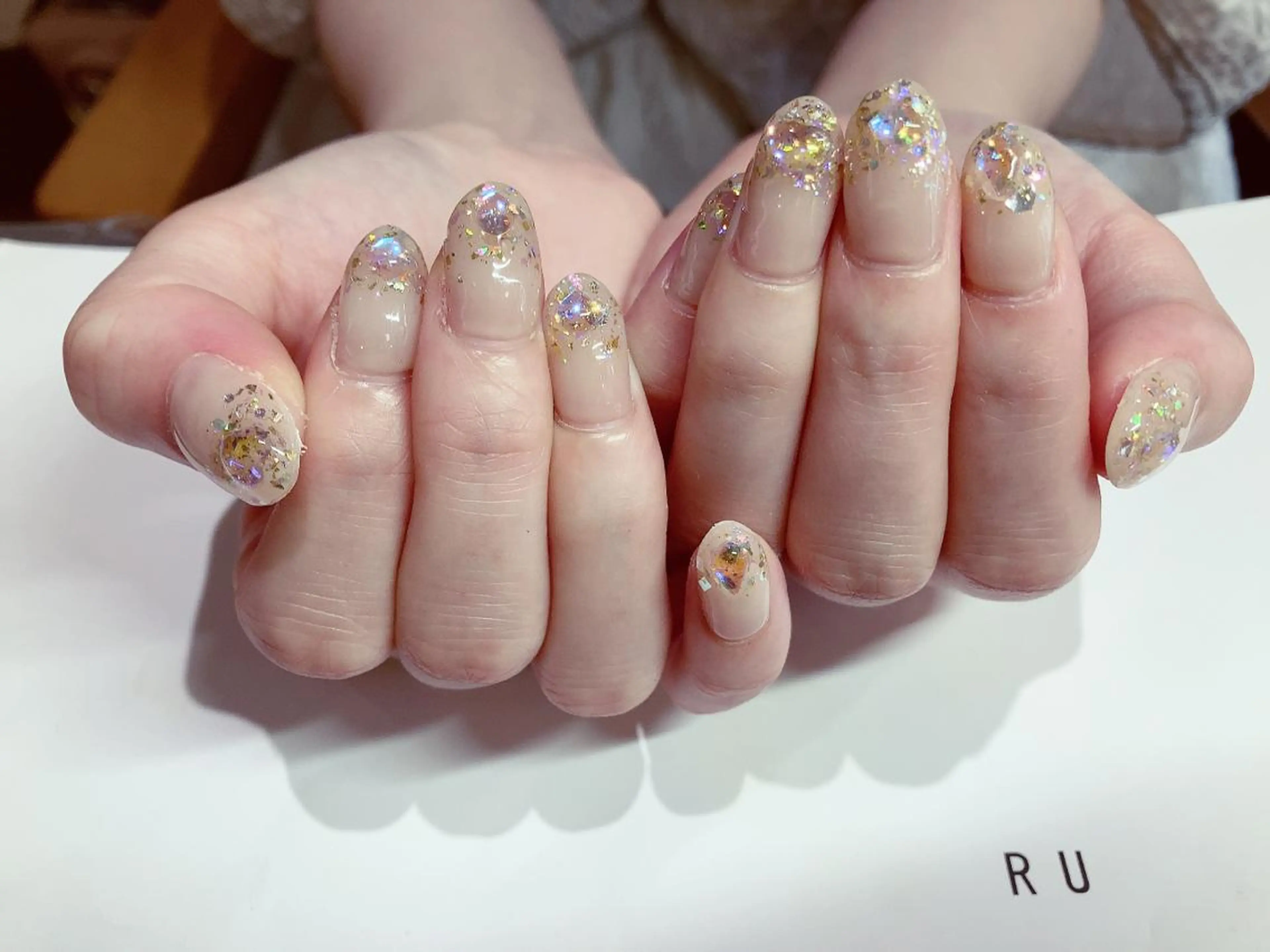 ネイル オーロラネイル キラキラネイル beautysalonRU所属・ネイルサロン RU新越谷南越谷のその他イメージ