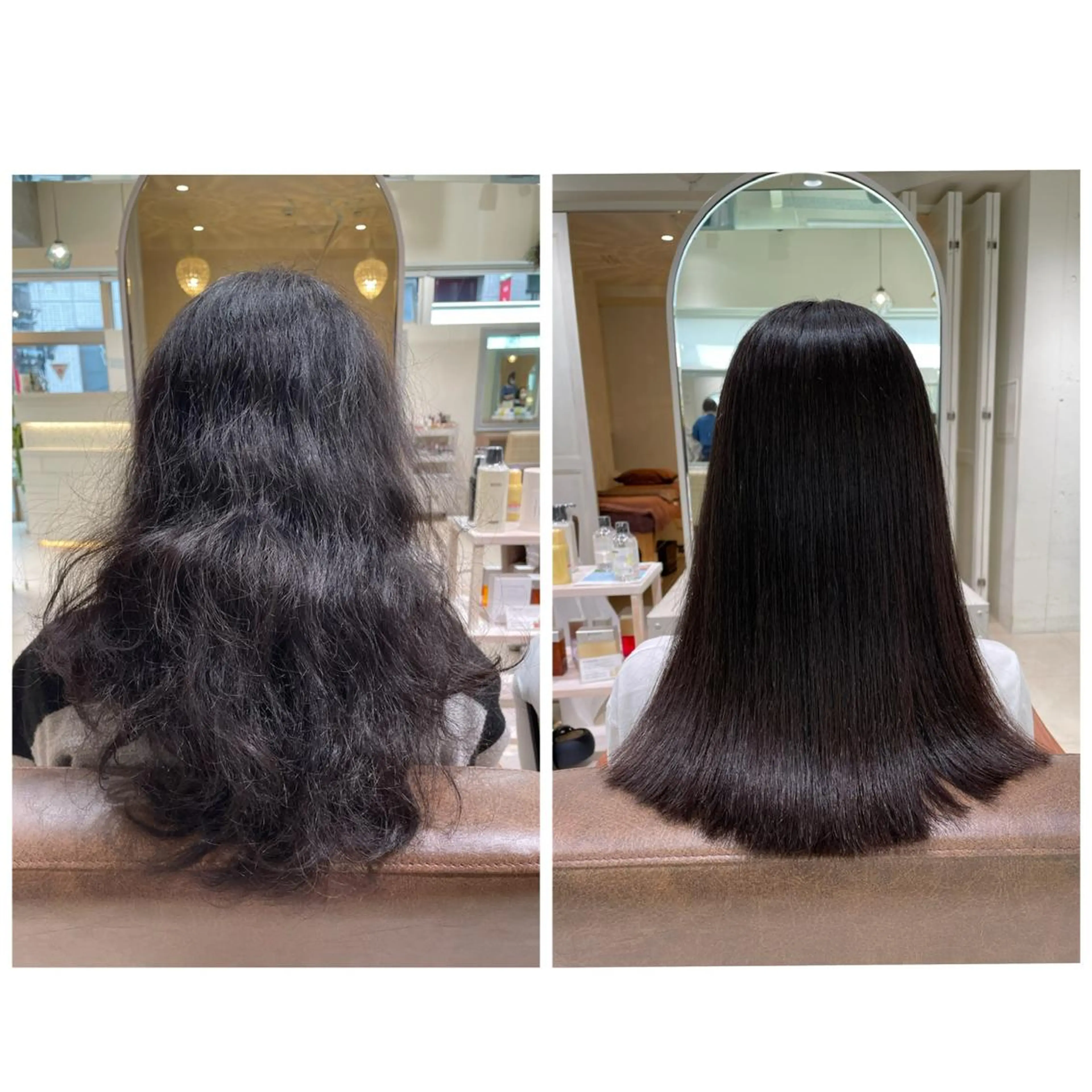 🕊広がり対策に🕊縮毛矯正+髪質改善トリートメントの写真