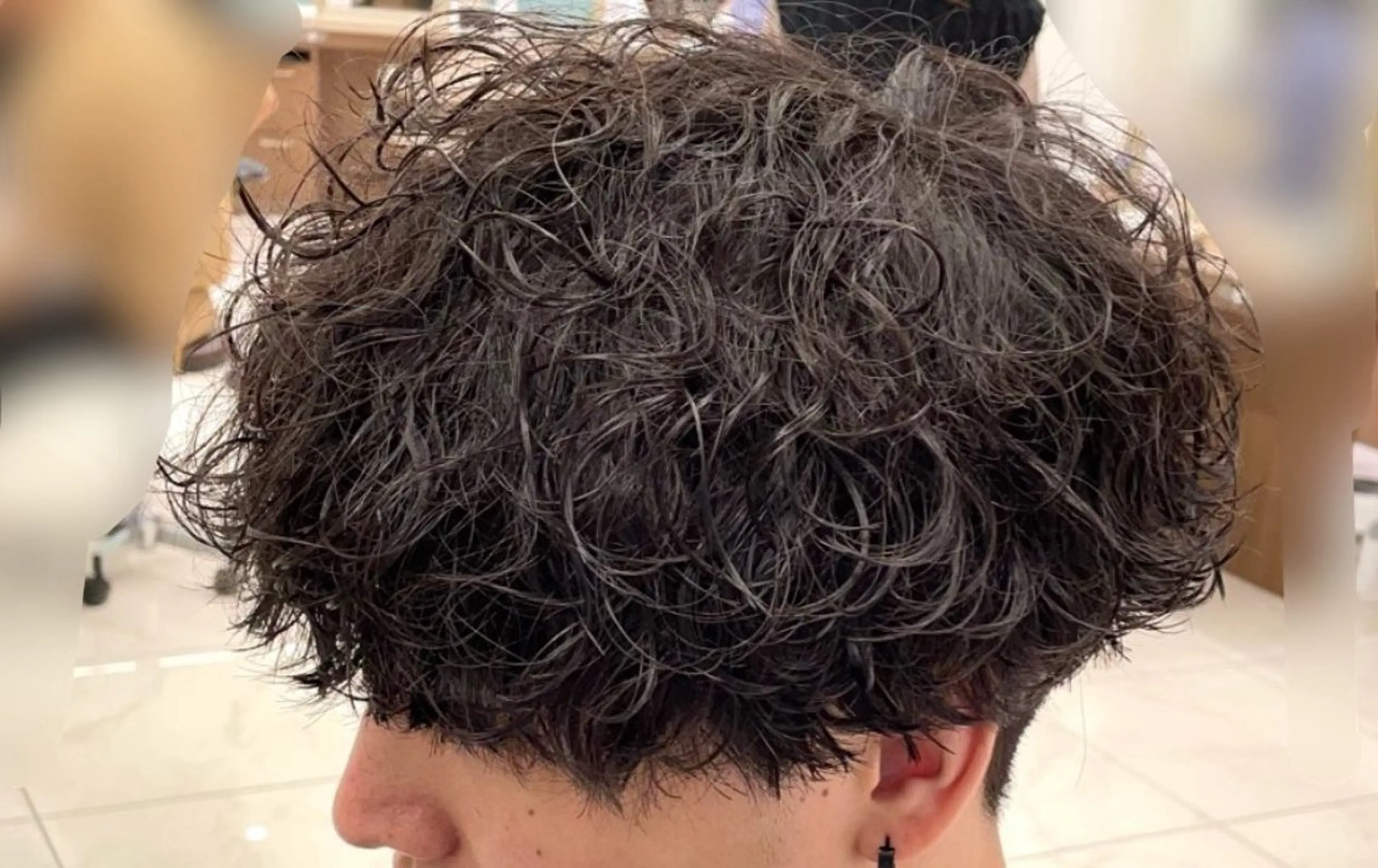 パーマ メンズ カット パーマ 👑駅近メンズサロン パーマ特化北千住👑のヘアスタイル