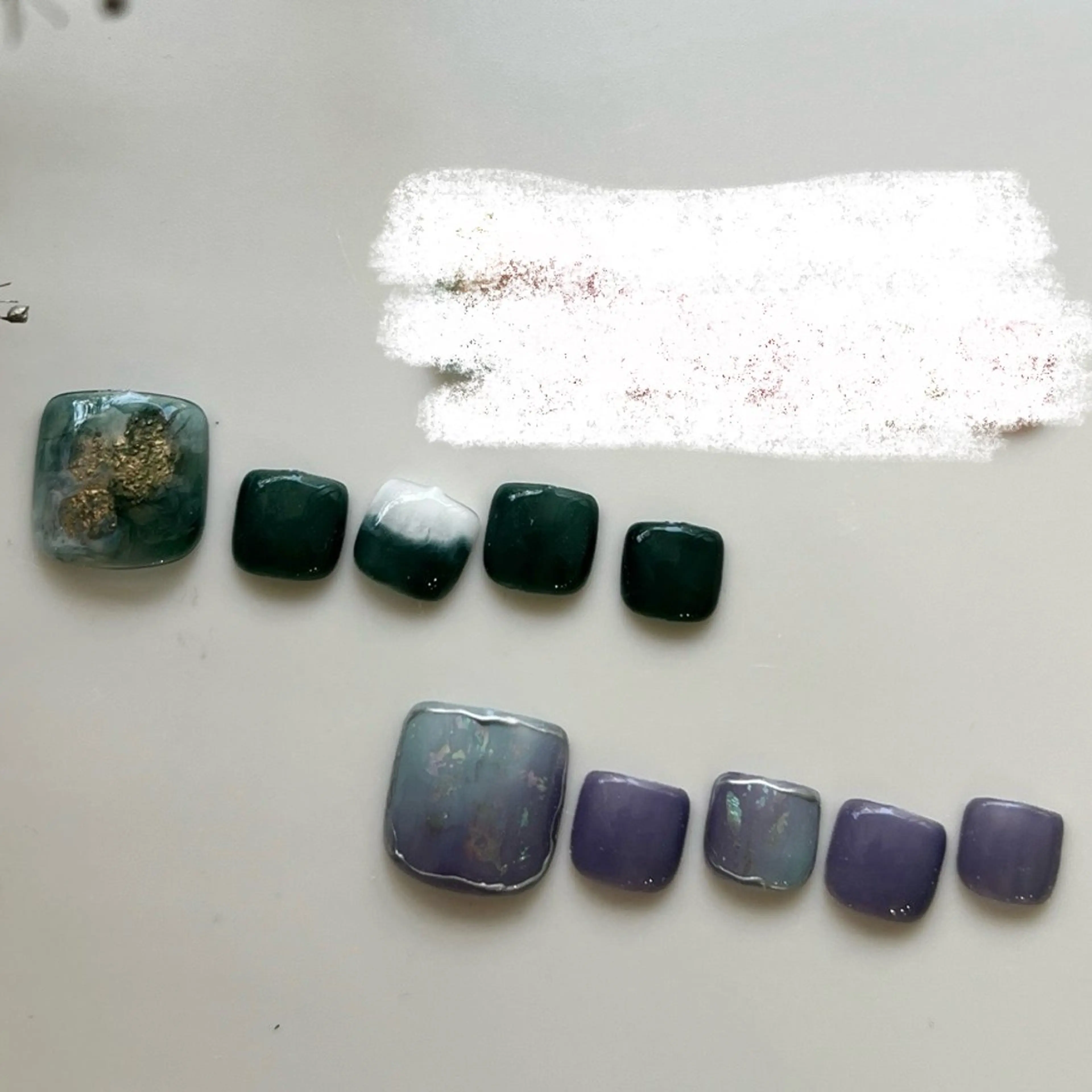 ネイル フットネイル ニュアンスネイル フットネイル C. Ayaのネイルデザイン