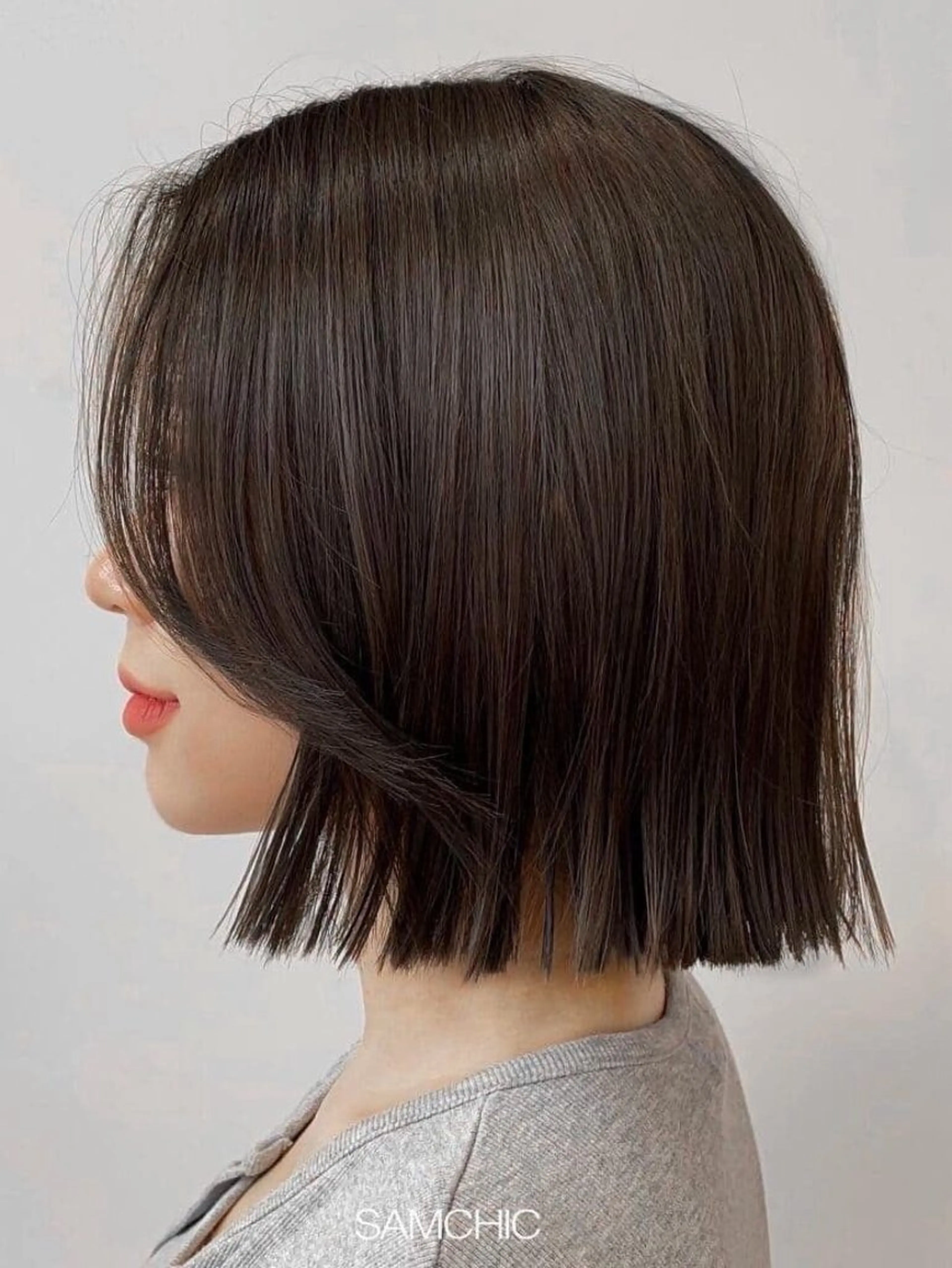ミディアム カラー メンズカット ・パーマのヘアスタイル