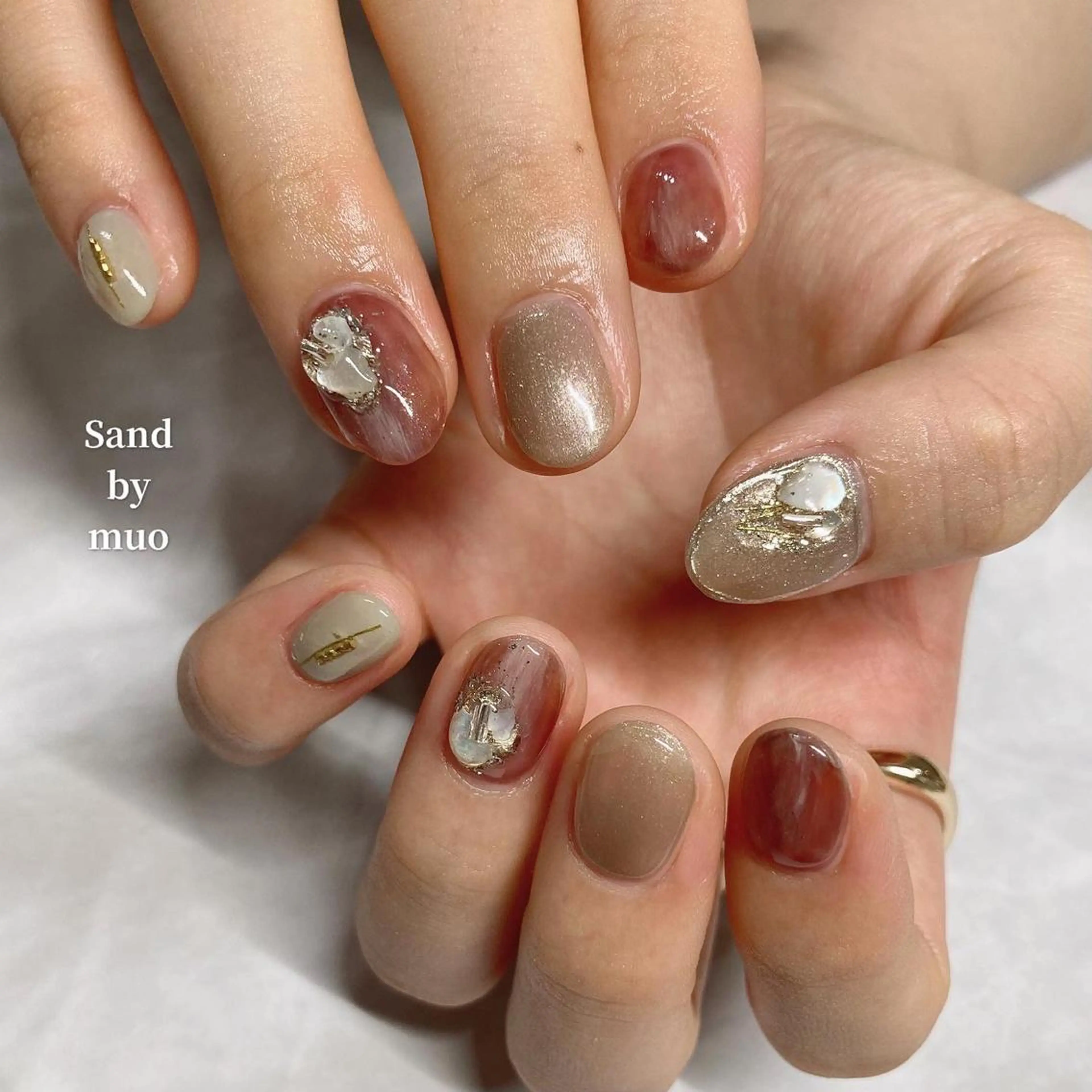 ネイル Sand by muoのネイルデザイン