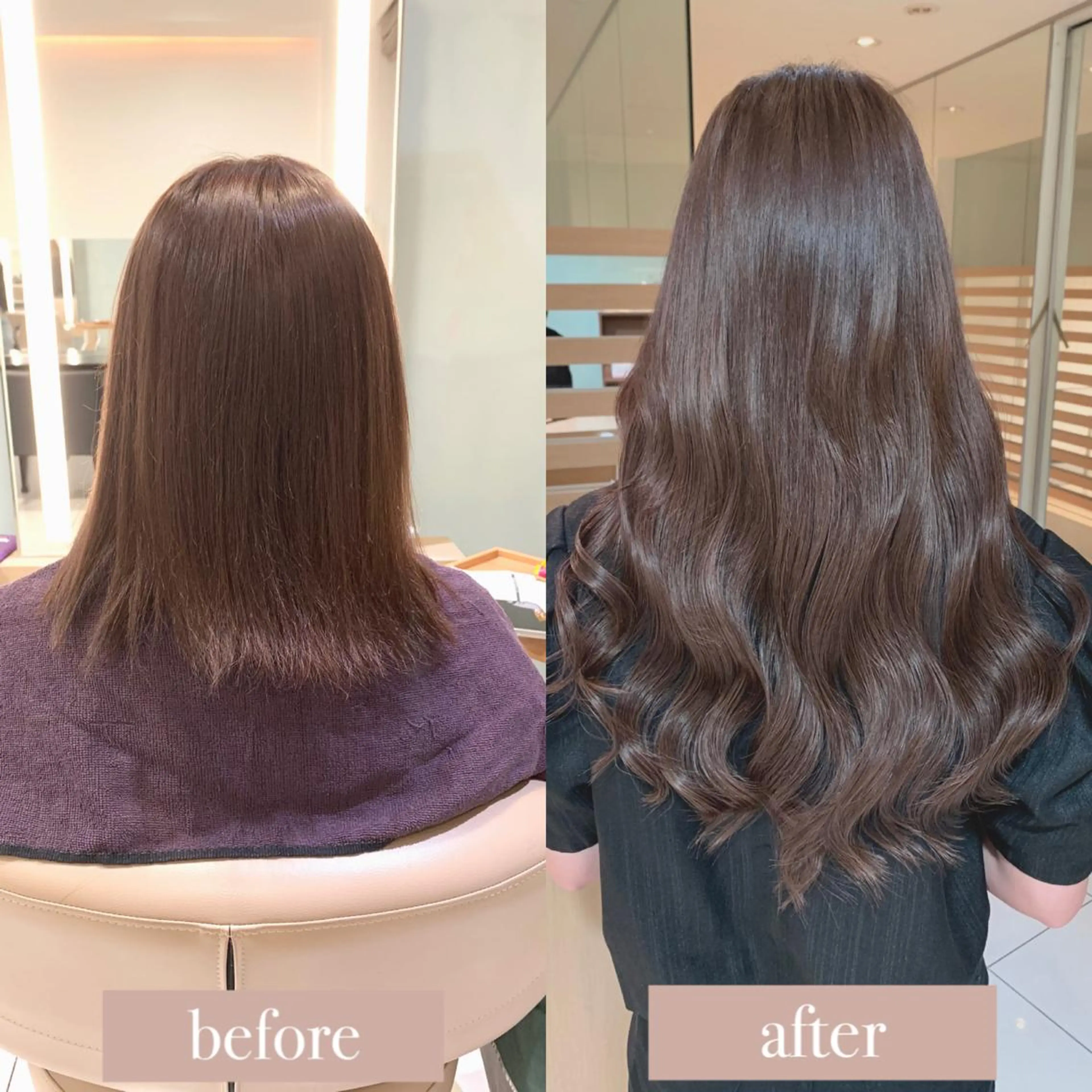 ロング カラー シールエクステ エクステ エクステ　ユノキ リョウタのヘアスタイル