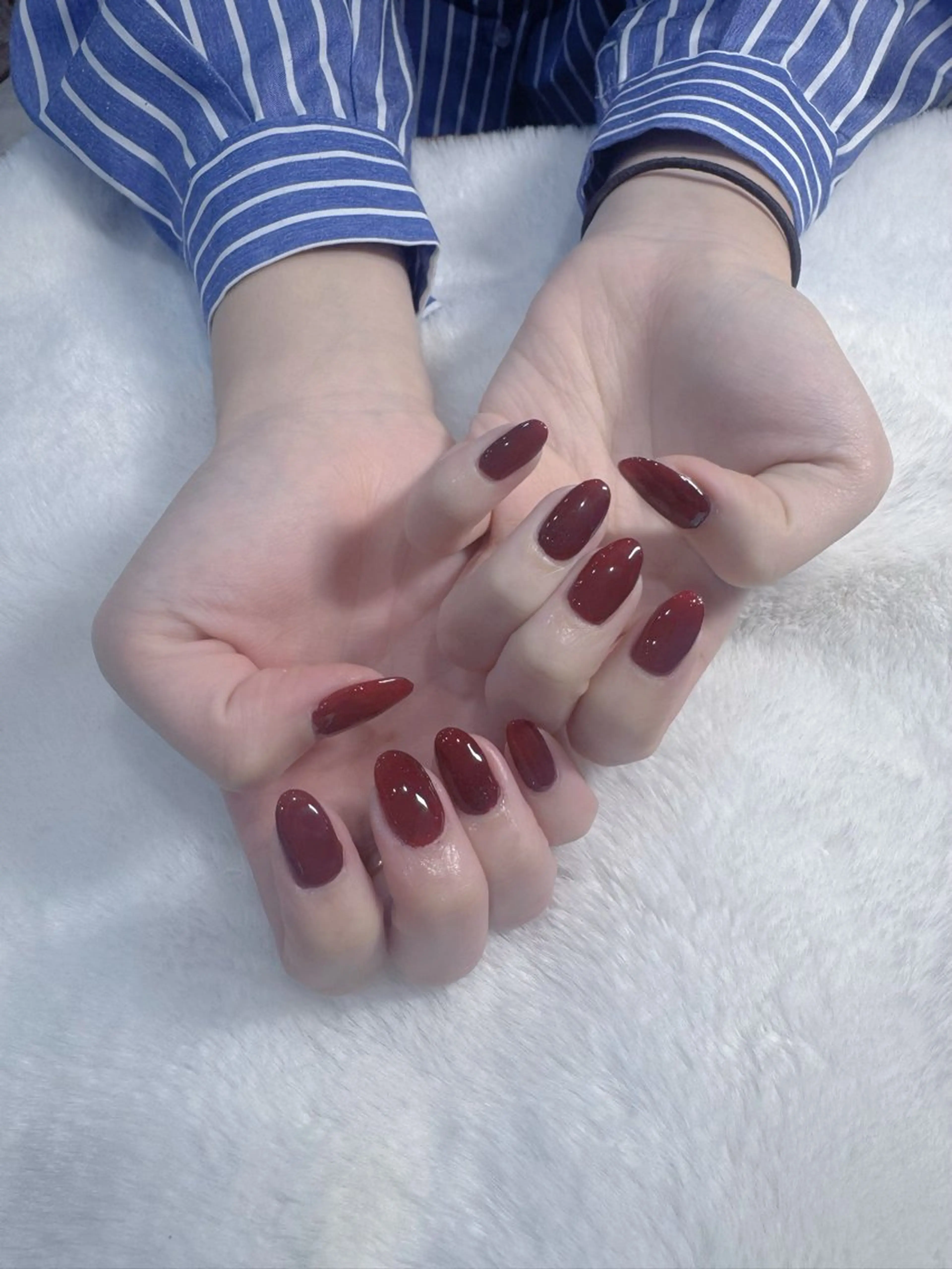 🖤新人ネイリスト🖤HANDワンカラー(オフなし)の写真