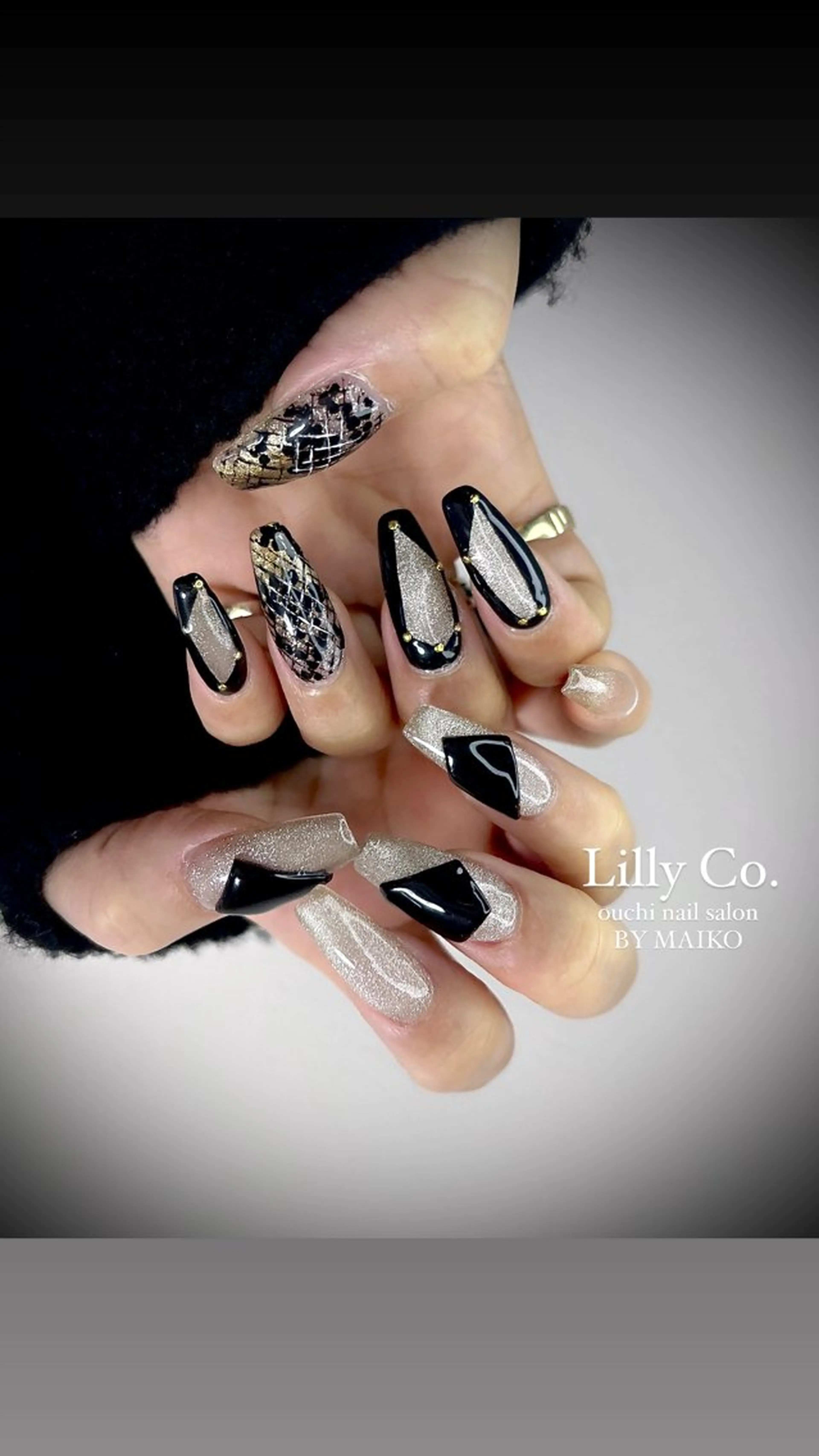 ネイル ハンドネイル ハンドケア Lilly Co.のネイルデザイン