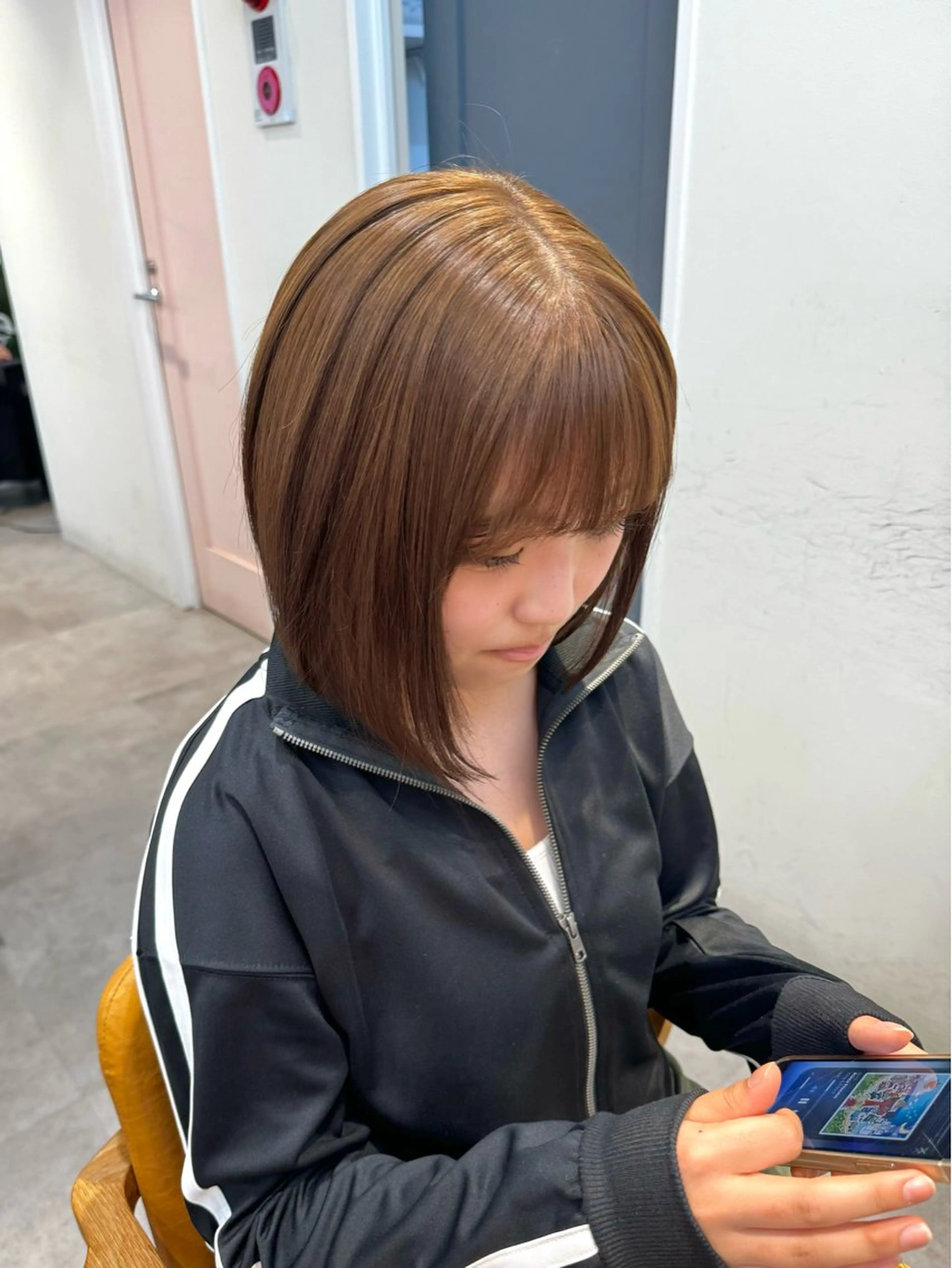 ミディアム カラー ayaka♡ 柔らかカラーのヘアスタイル