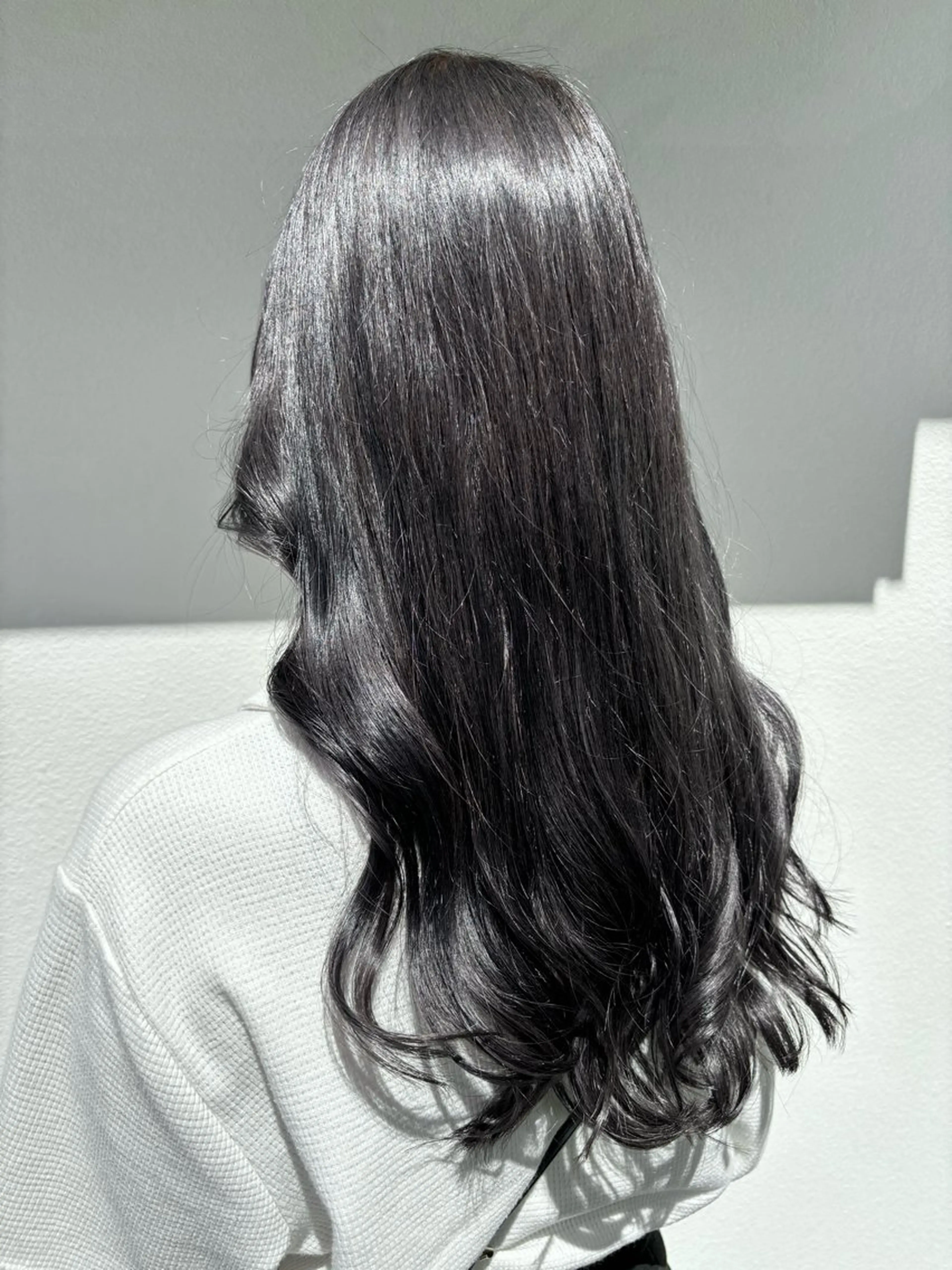 ロング カラー 透明感カラー ヘアカラー ducha所属・DUCHA Tomida naoのヘアスタイル