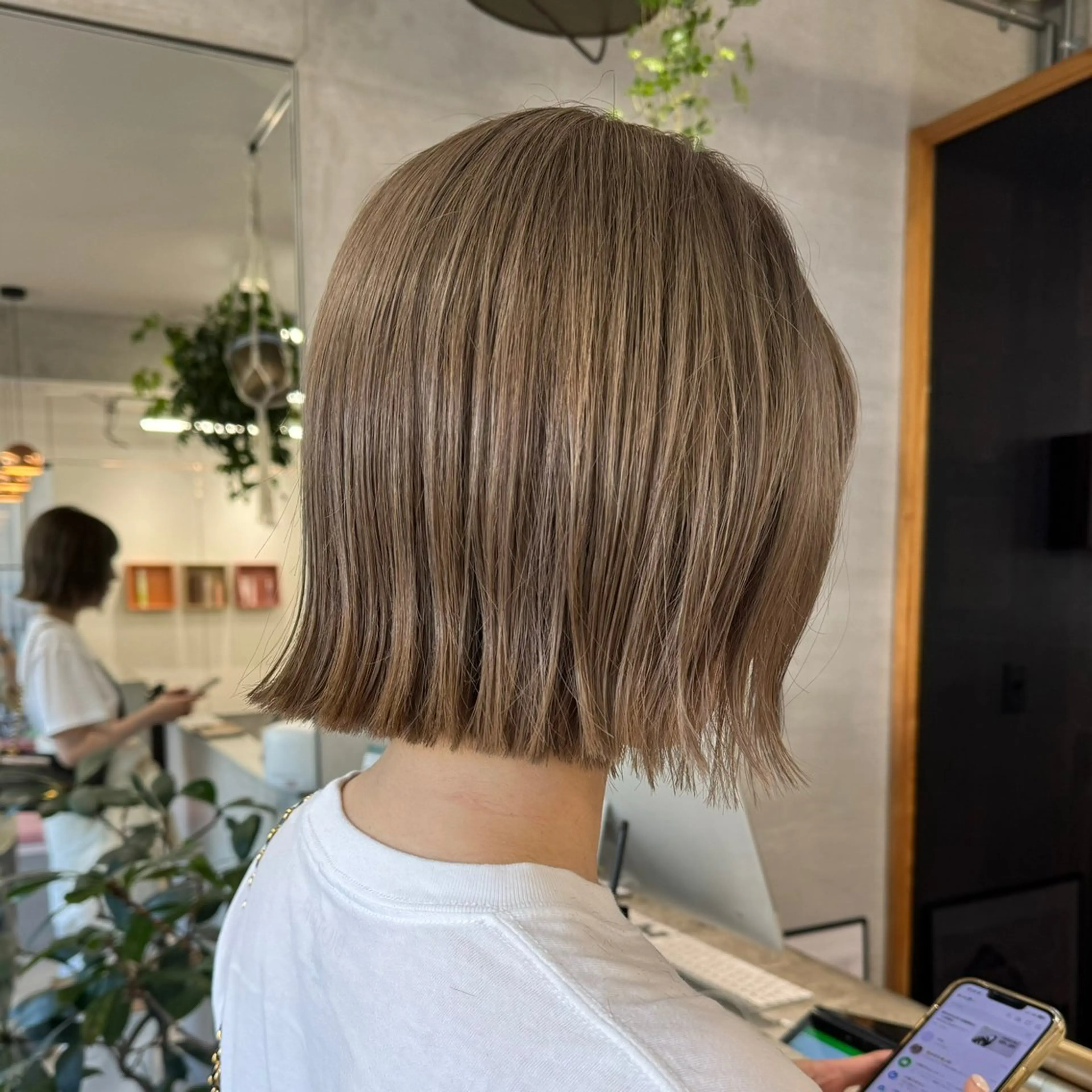 ミディアム ヘアカラー 【ブリーチ特化】 イマダナツミのヘアスタイル