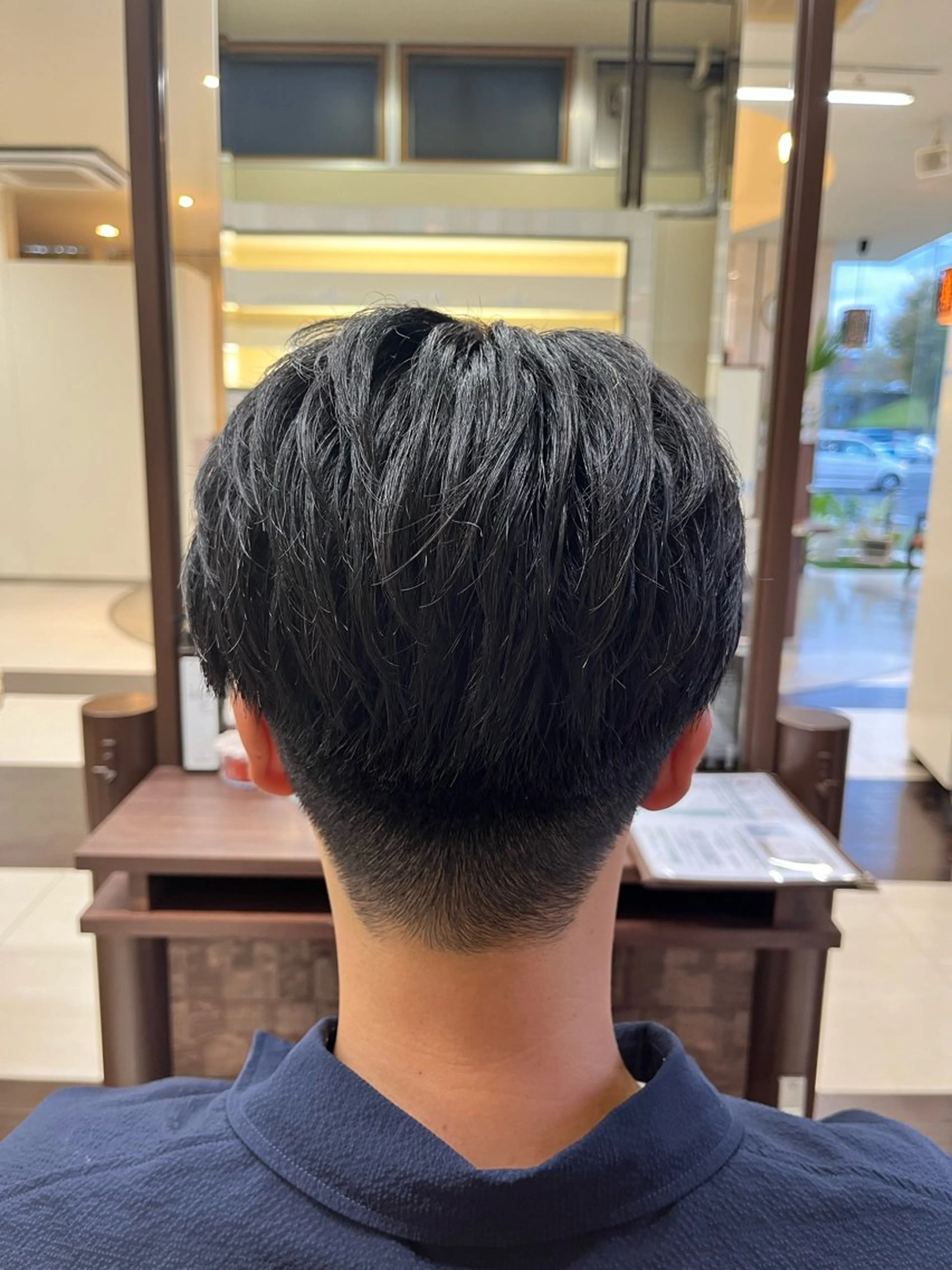 ショート パーマ メンズ メンズパーマ ニュアンスパーマ AROH  men's cut&men's perm 船橋店所属・🧊メンズ特化🧊 高木航希のヘアスタイル