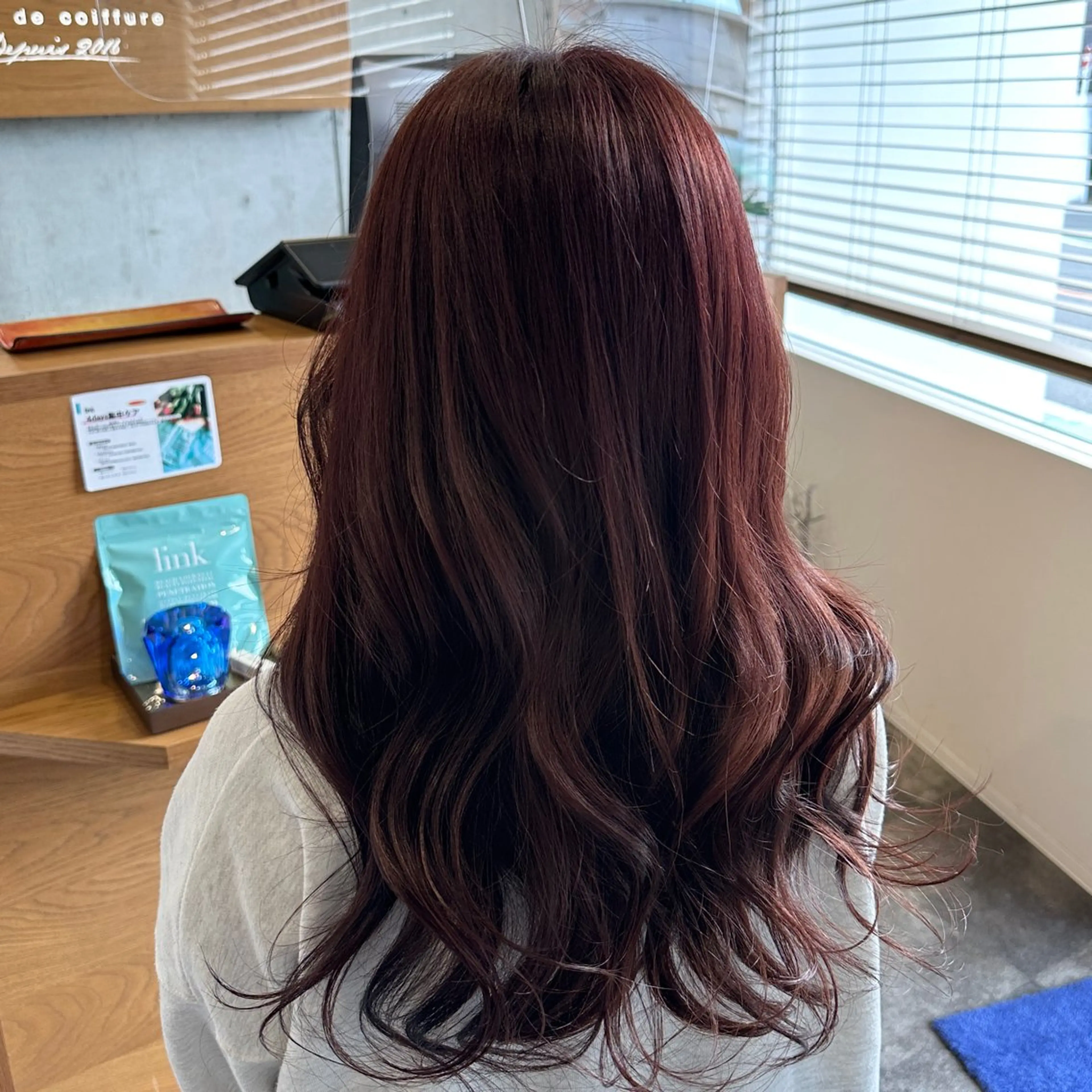 ロング カット ヘアカラー トリートメント 後藤 千絵のヘアスタイル