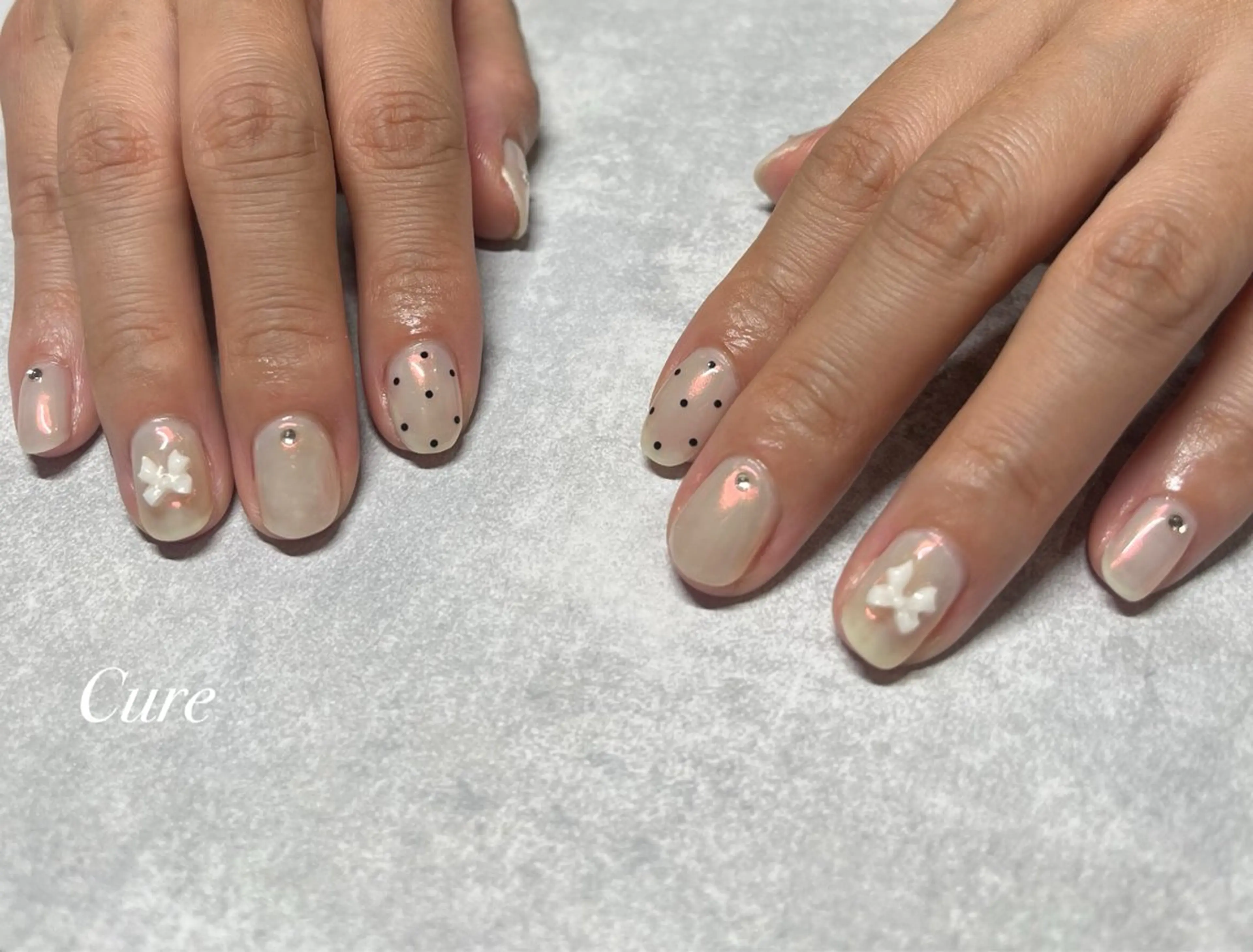 ネイル ハンドネイル Nail&まつげエクステSalon Cure所属・岡本 奈央子のネイルデザイン
